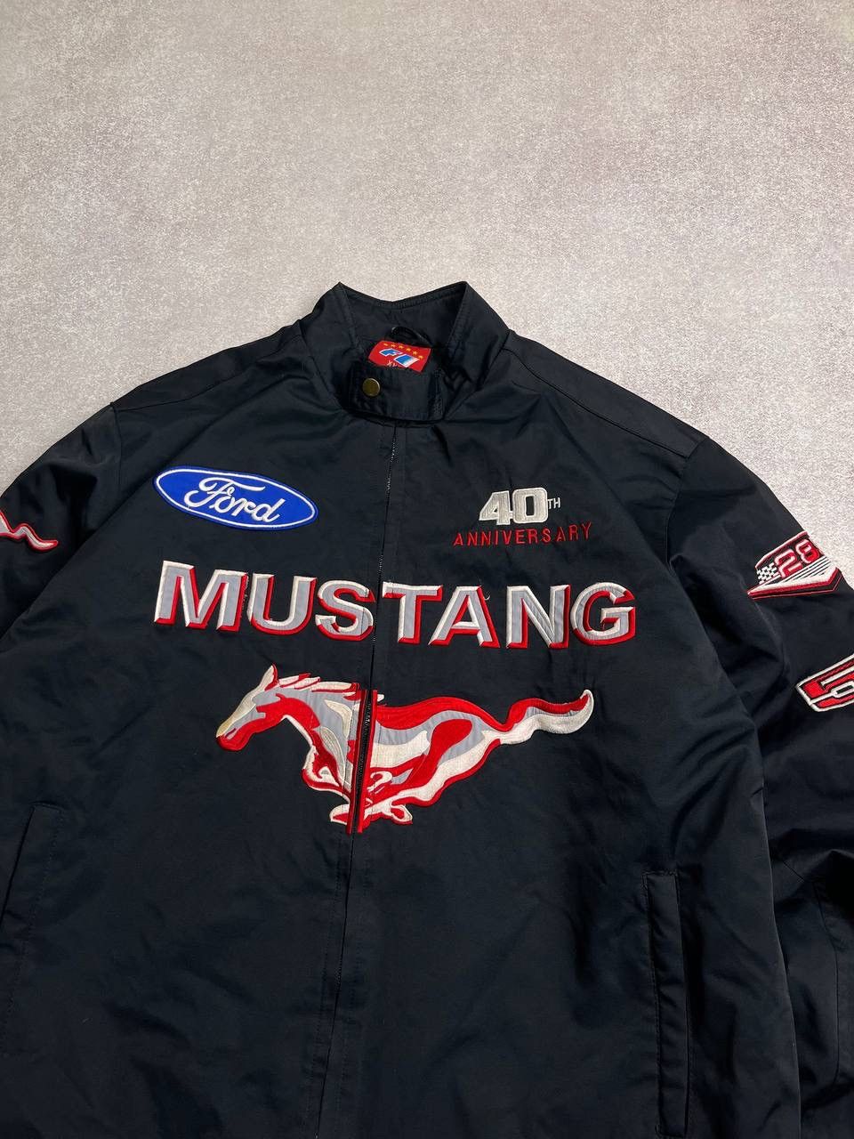Japanese Brand × Vintage VINTAGE FORD MUSTANG 40th ANNIVERSARY RACING JACKET Y2K XXl Size US XXL / EU 58 / 5 - 3 Thumbnail