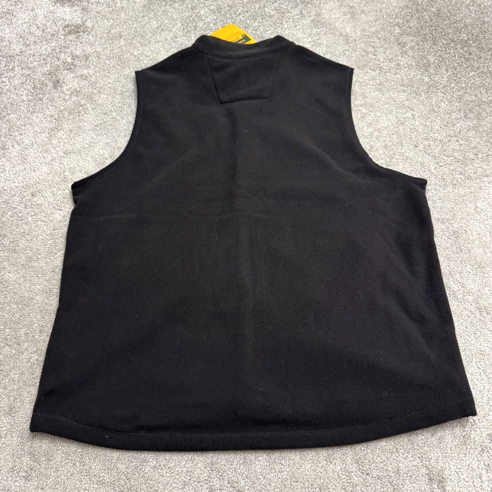 Carhartt VINTAGE Carhartt Relaxed Fit Full Zip Textured Fleece Vest Jacket Mens Large Black NWT Size US L / EU 52-54 / 3 - 2 Thumbnail