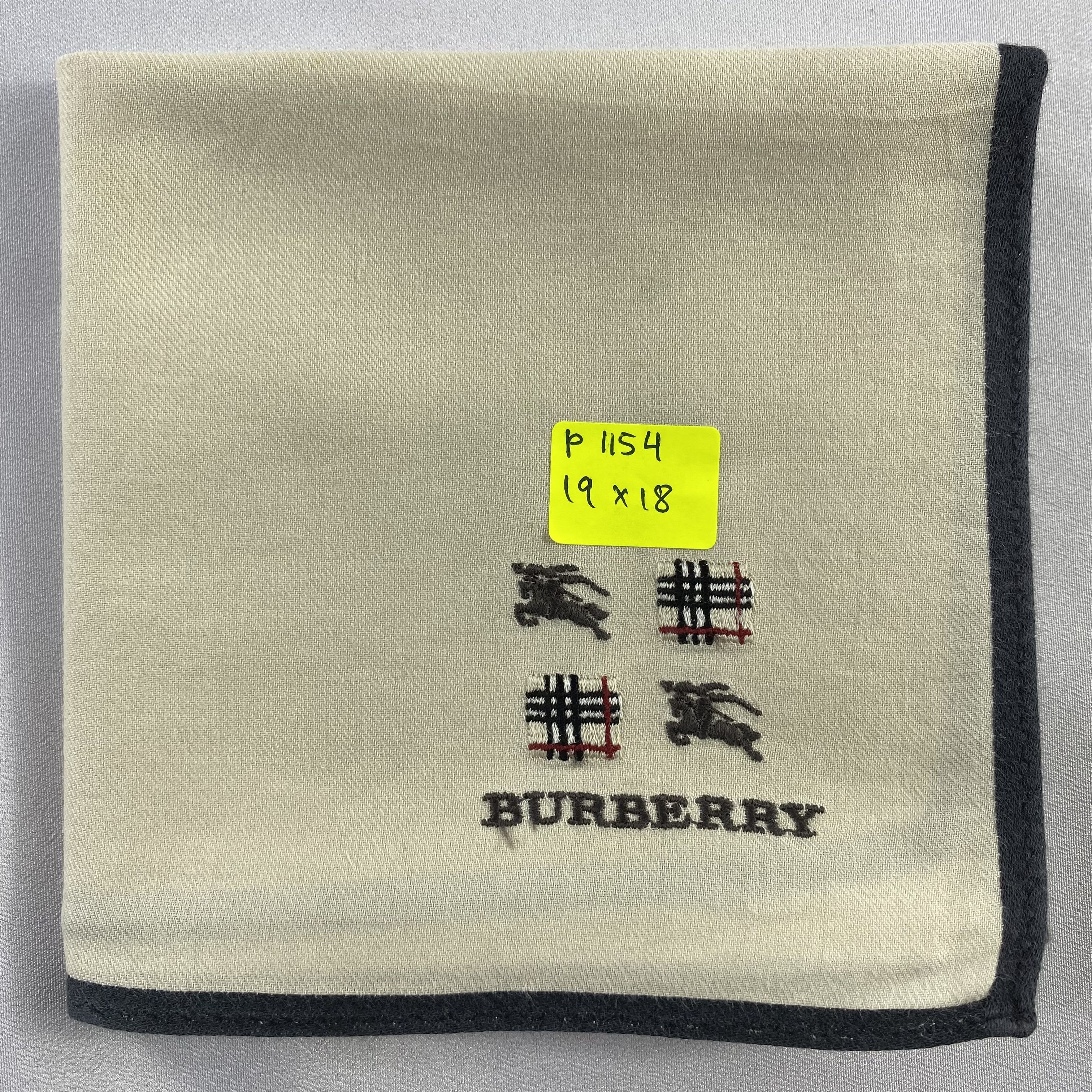 Burberry × Vintage Burberry Handkerchief / Neckerchief / Bandana-P1154 Size ONE SIZE - 5 Thumbnail