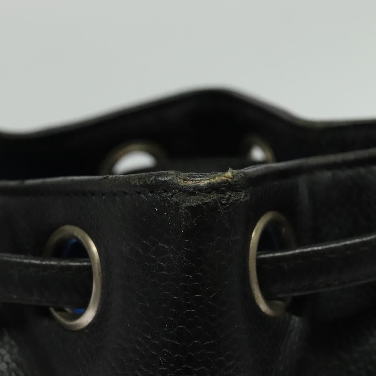 Chanel CHANEL Shoulder Bag Caviar Skin Black Silver CC Size ONE SIZE - 15 Thumbnail