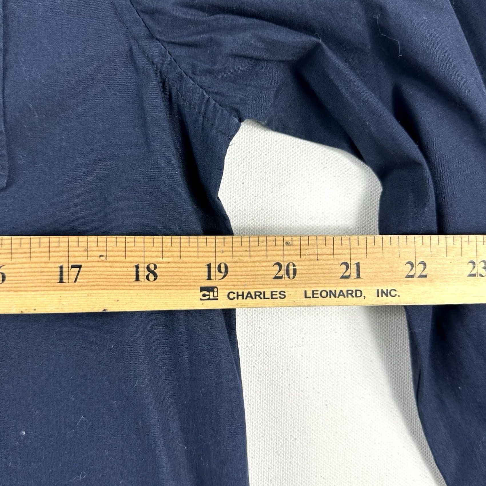 Outerknown Outerknown The Studio Shirt Ink Blue Garment Dyed Organic Cotton Mens Small Size US S / EU 44-46 / 1 - 7 Thumbnail