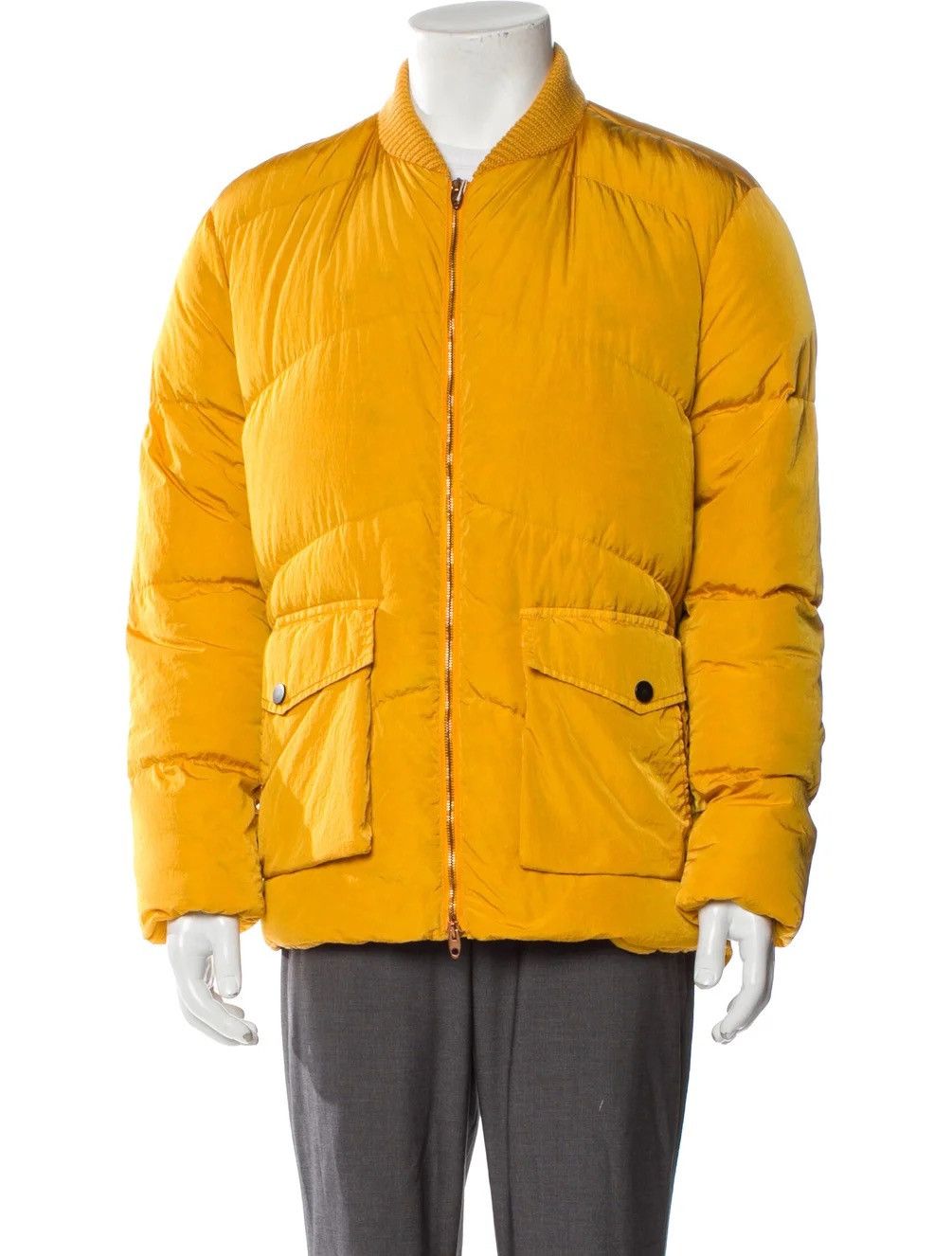 President's PRESIDENT'S Italian Down Puffer Jacket Yellow Size Large Size US L / EU 52-54 / 3 - 8 Thumbnail