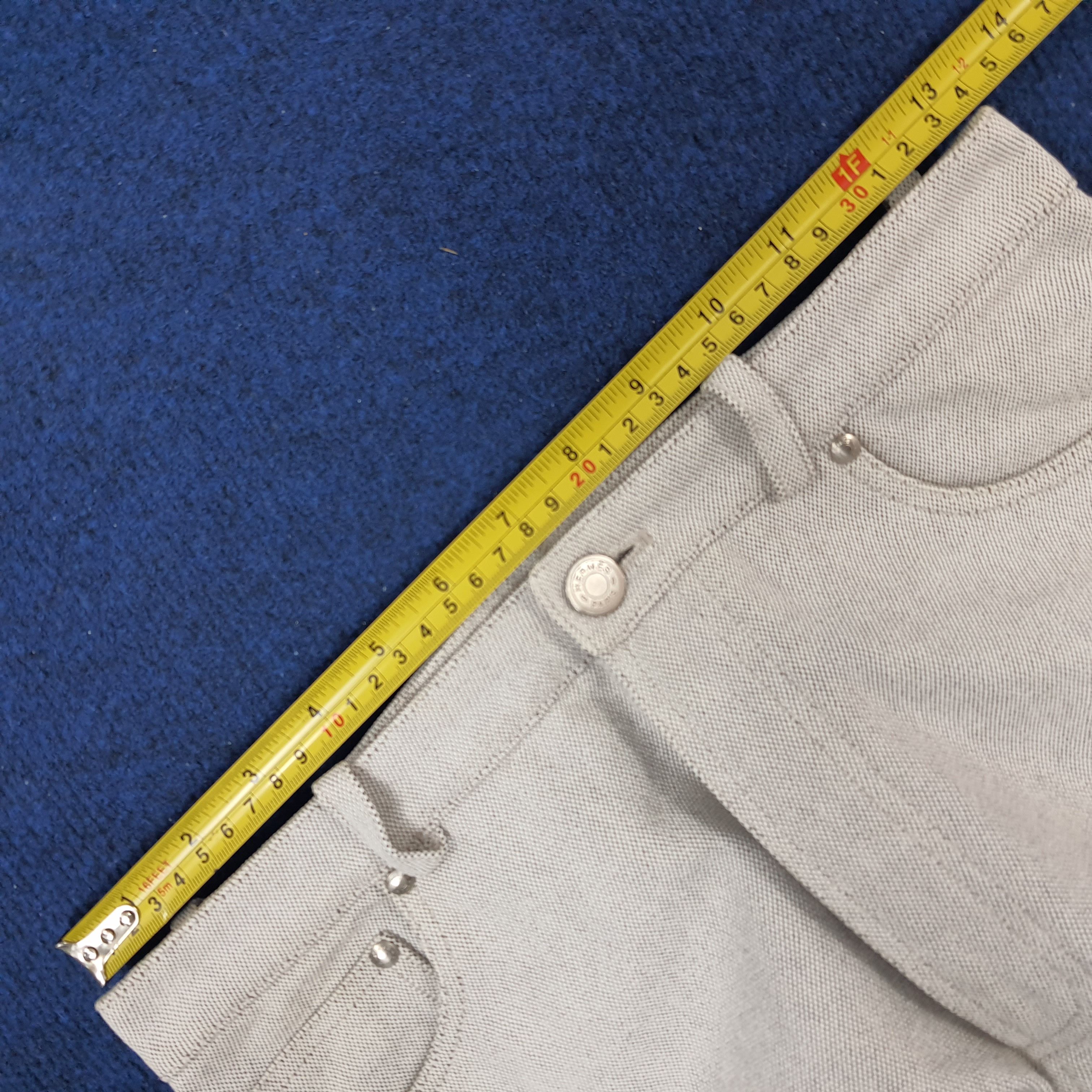 Designer × Hermes × Vintage Vintage Hermes Paris Made in France Designer Denim Pants Size US 26 / EU 42 - 11 Thumbnail