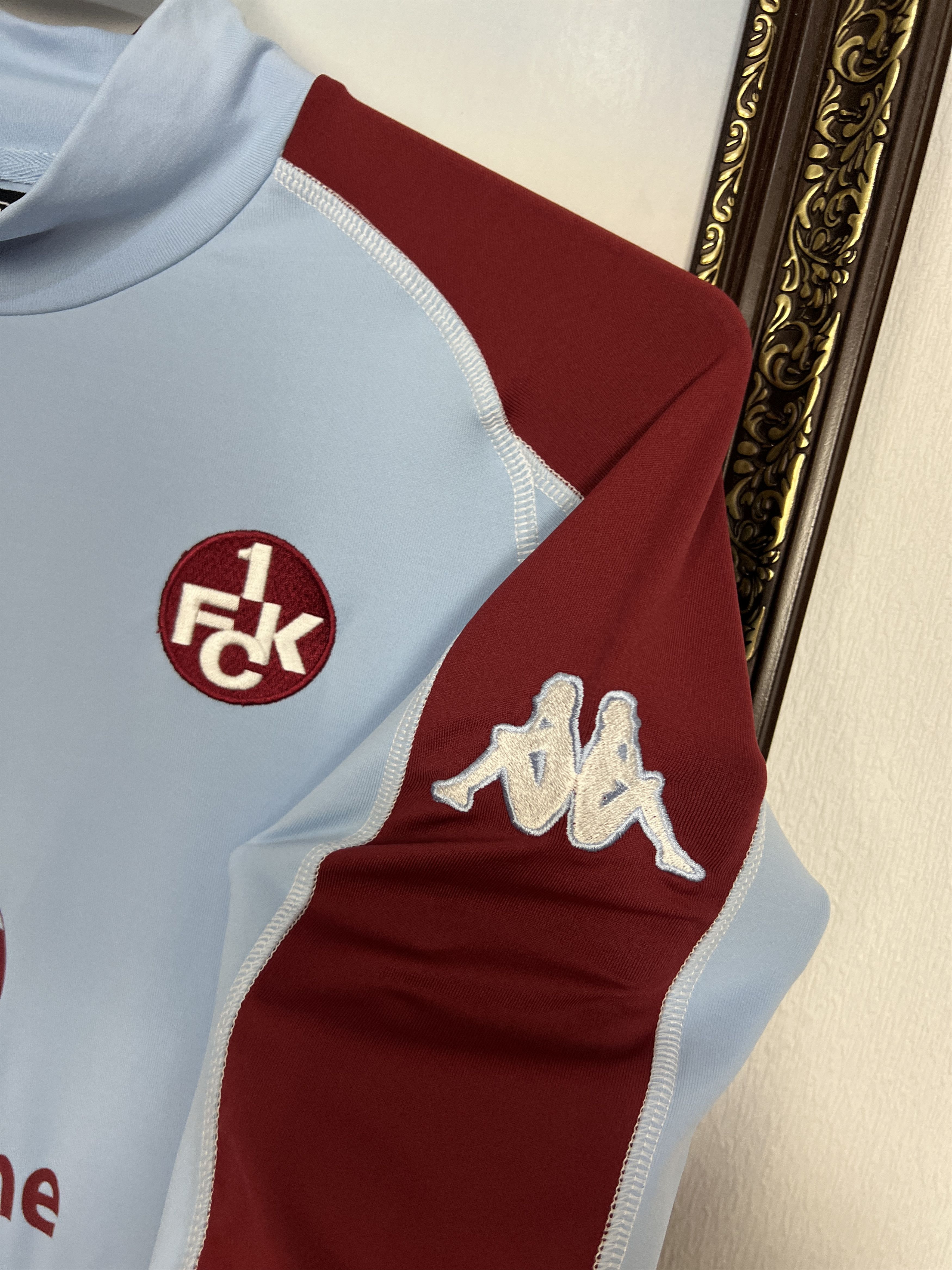 Kappa 1. FC Kaiserslautern football shirt Soccer Jersey Trikot Size US M / EU 48-50 / 2 - 4 Thumbnail