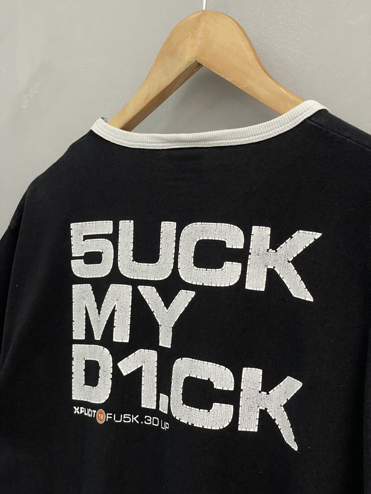Vintage Rare suck my dick fishbone rap t shirt y2k hype Size US XL / EU 56 / 4 - 12 Thumbnail