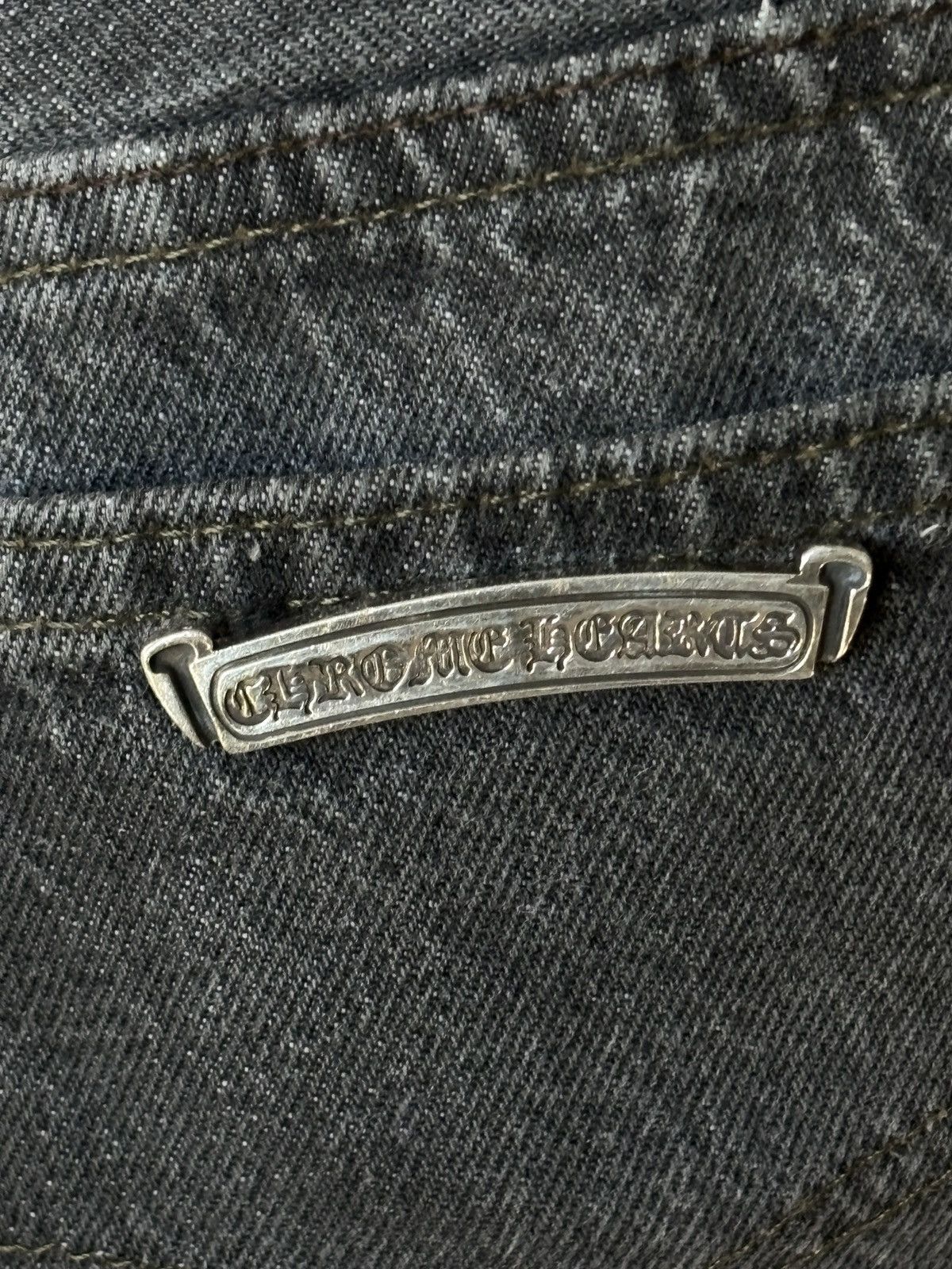 Chrome Hearts CHROME HEARTS PURPLE BARTS PATCH DENIM Size US 33 - 14 Thumbnail