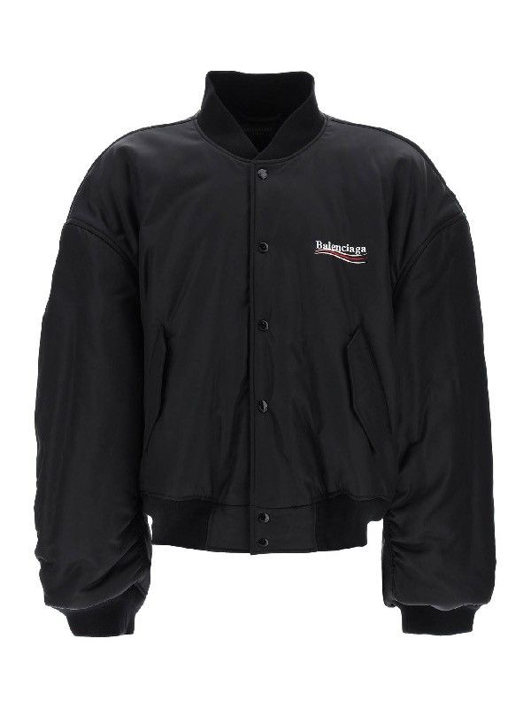 Balenciaga [L]BALENCIAGA BOMBER political Size US L / EU 52-54 / 3 - 2 Thumbnail