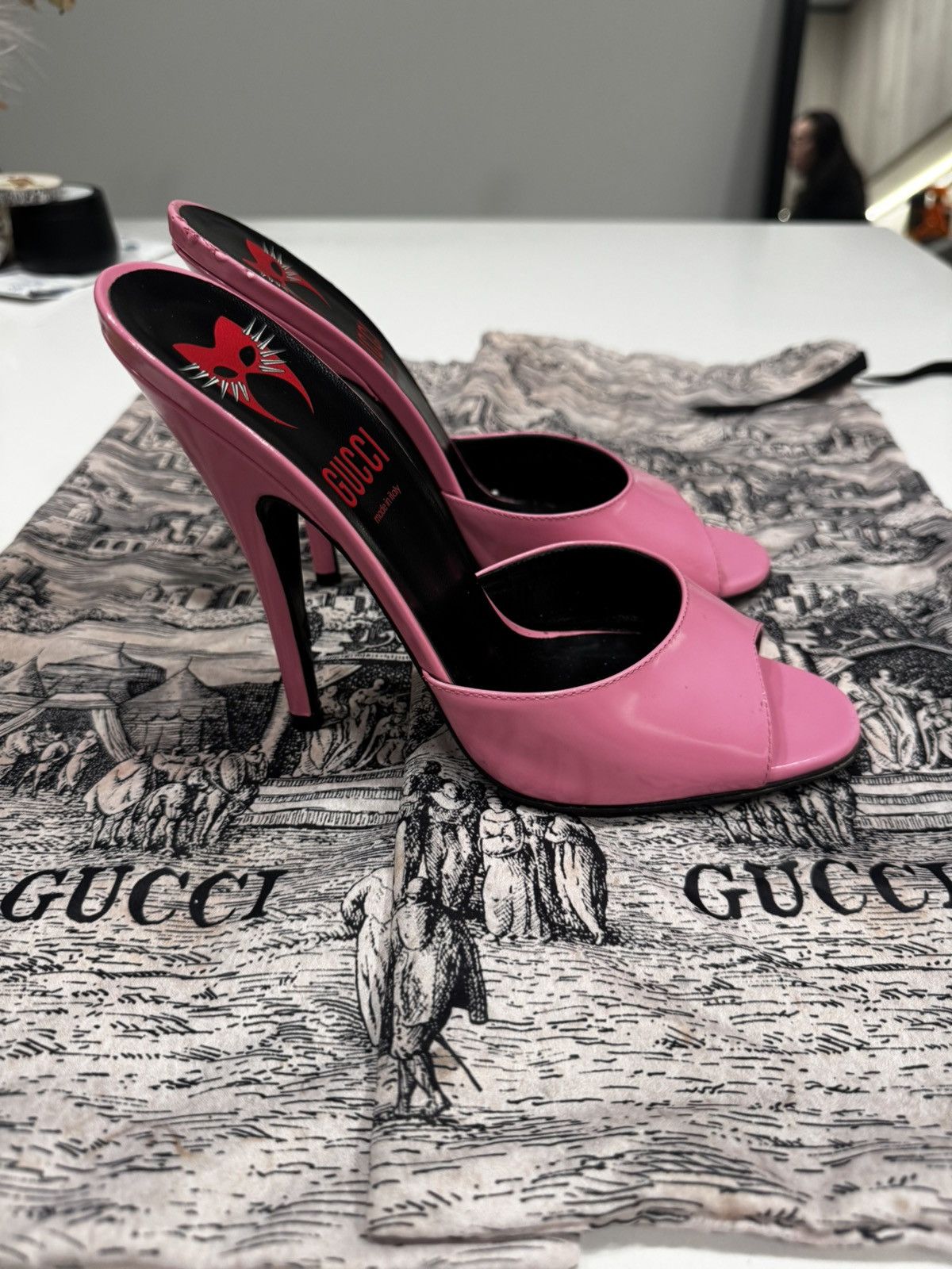 Gucci GUCCI SCARLET SANDAL Size US 8.5 / IT 38.5 - 5 Thumbnail