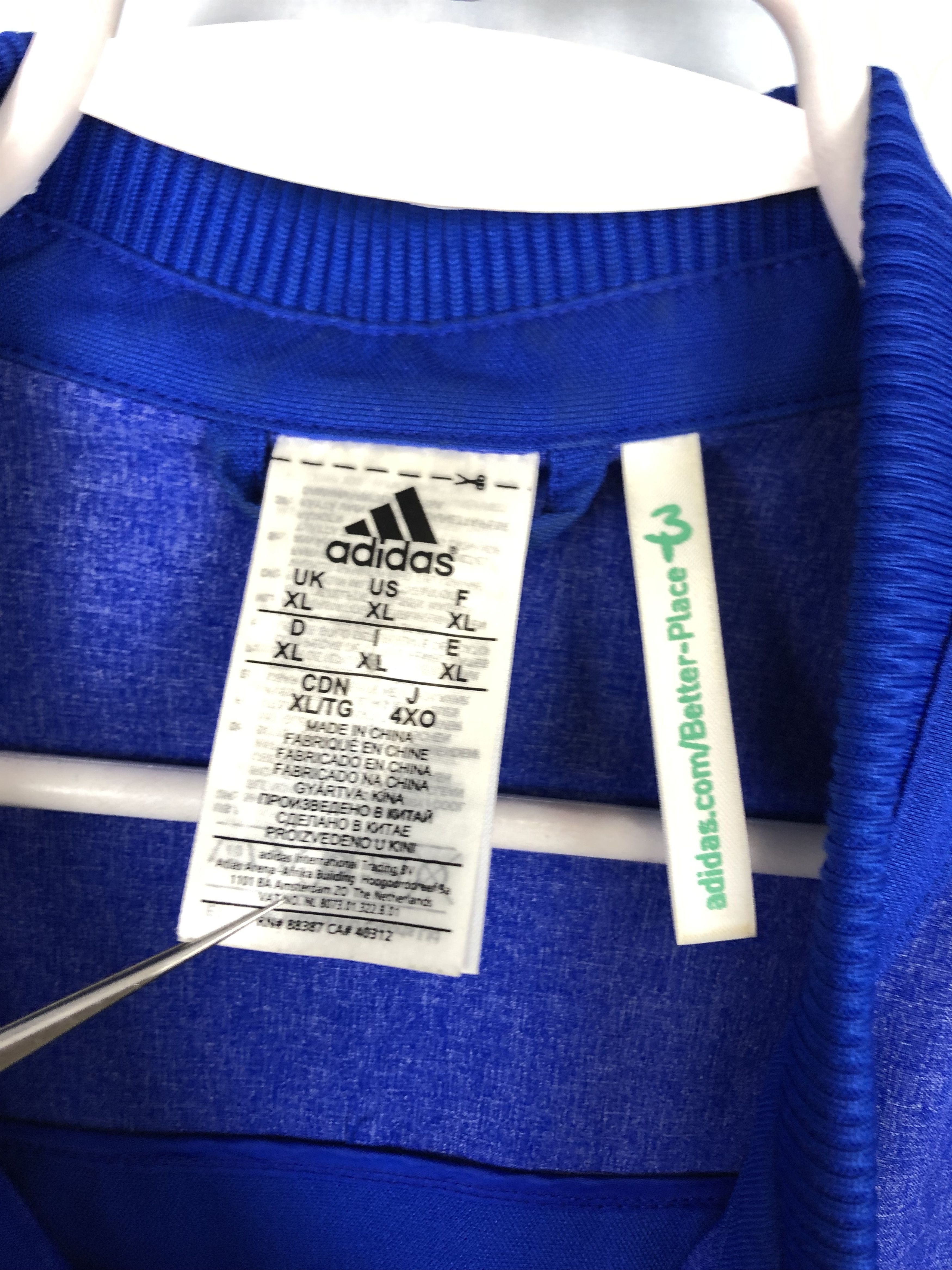 Adidas Adidas Real Madrid Football Jacket Soccer Track Top Rare Size US XL / EU 56 / 4 - 5 Thumbnail