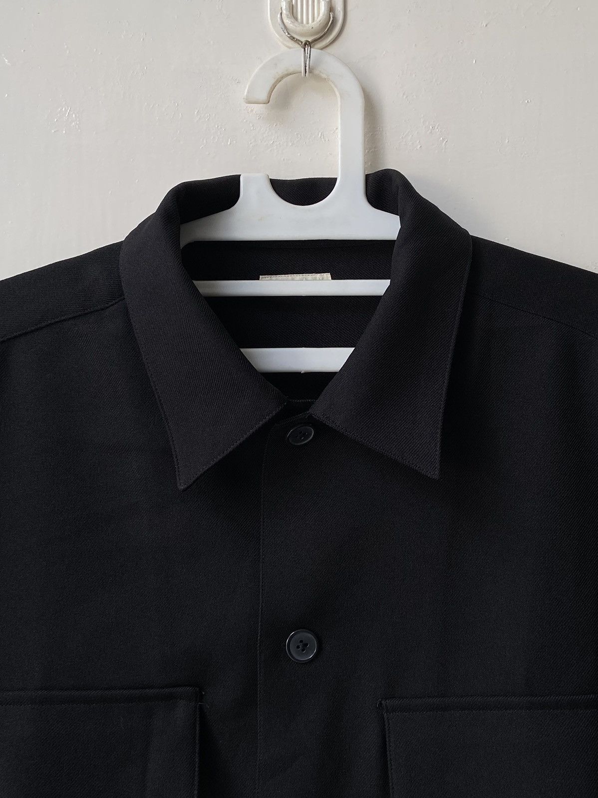 GU GU Black Boxy Oversize Black Outer Shirt Size US L / EU 52-54 / 3 - 4 Thumbnail