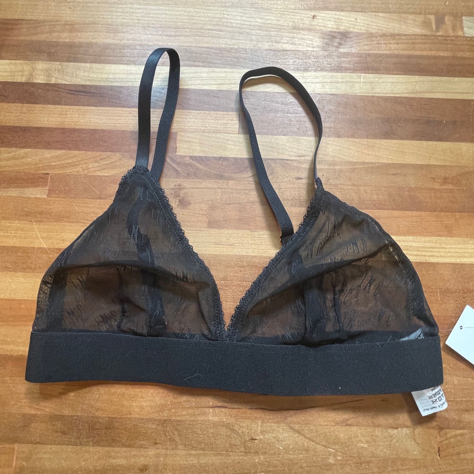 I.N.C I.N.C. Women's Monogram Bralette black small Size ONE SIZE - 2 Thumbnail