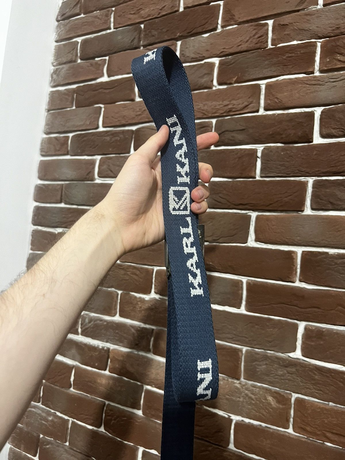 Karl Kani 00s Karl Kani Logo Belt One Size Hype Rare Vintage Y2k Size ONE SIZE - 2 Thumbnail