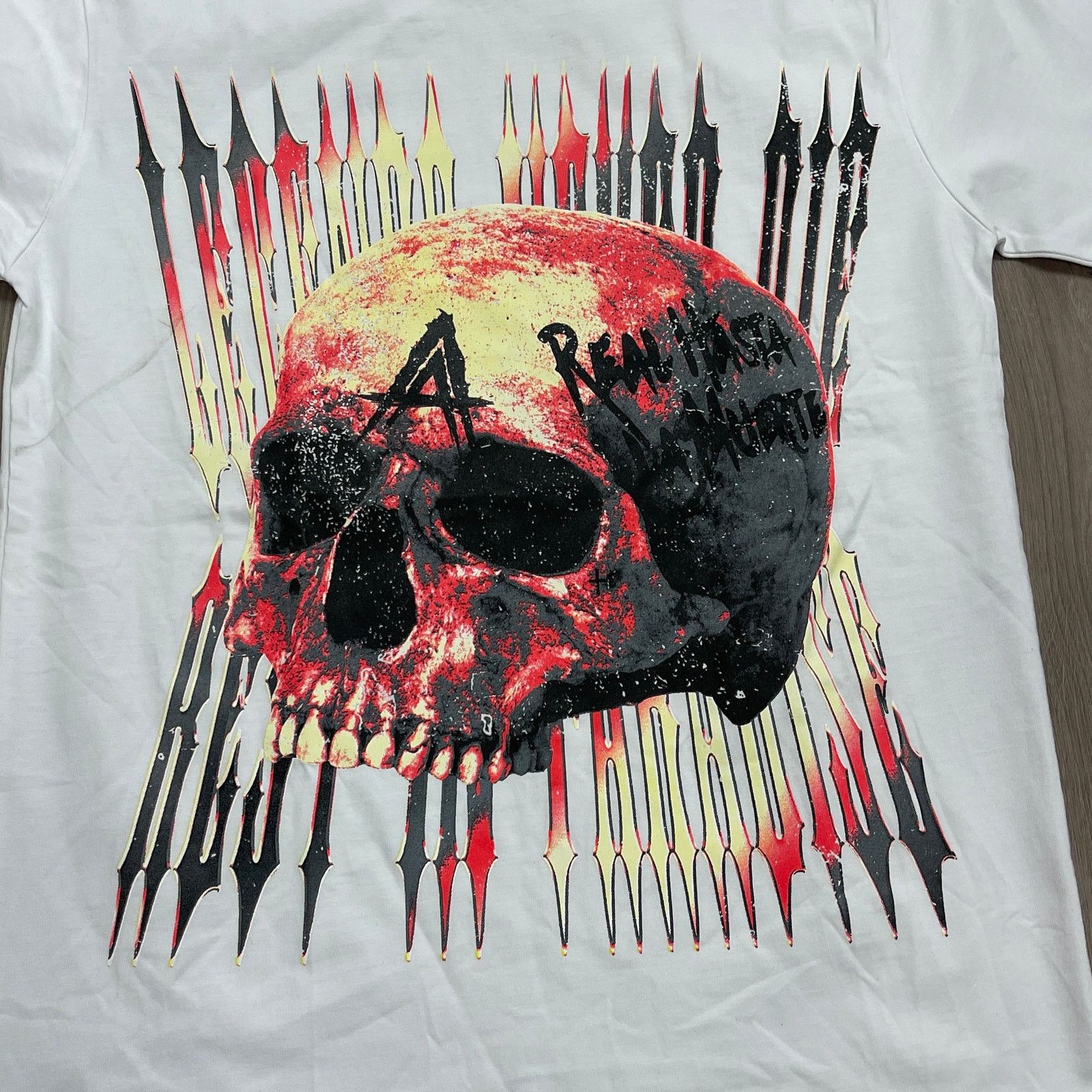 Supreme Rest In Paradise Skull Legends Tee T Shirt White Size Medium Size US M / EU 48-50 / 2 - 2 Thumbnail