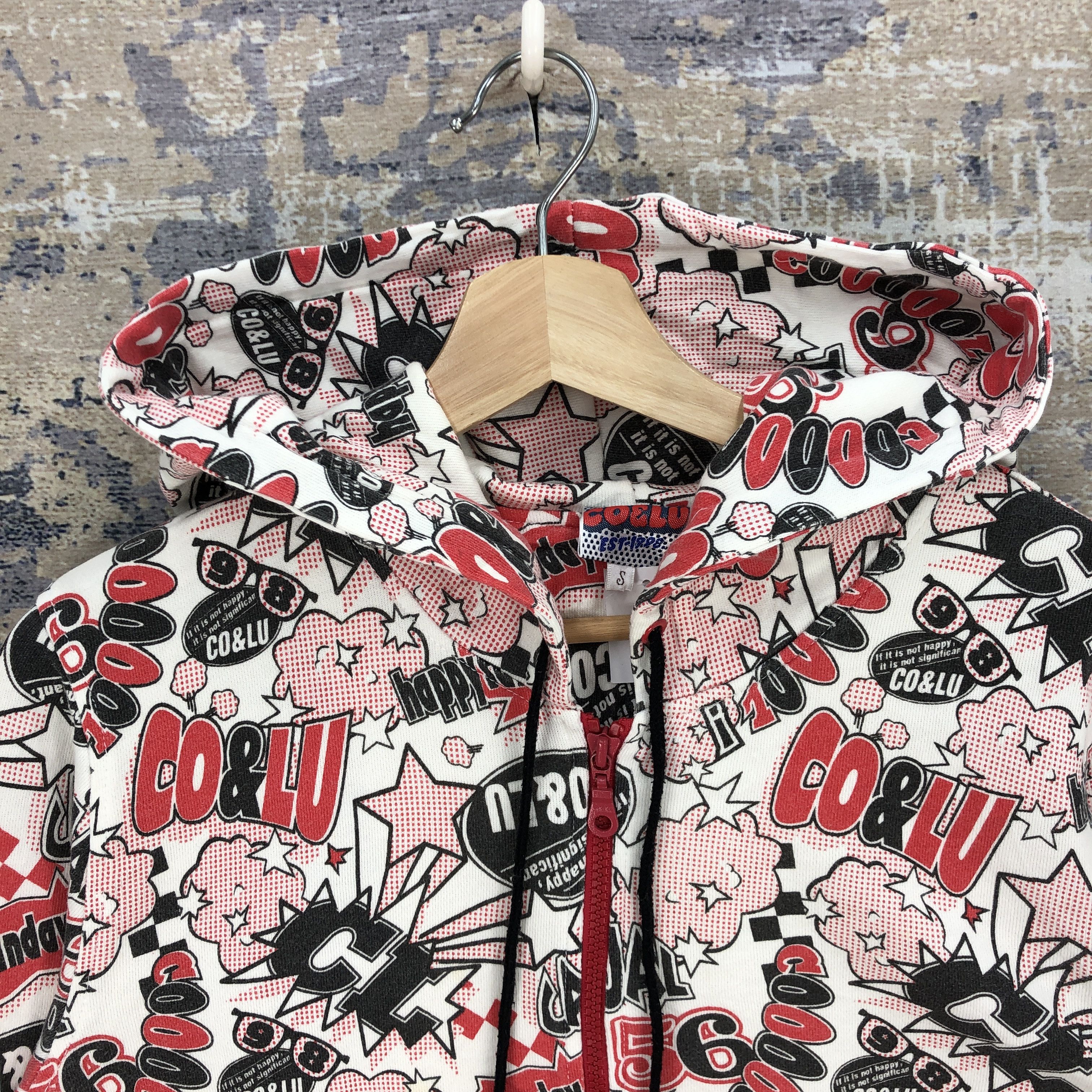 Japanese Brand × Vintage Vintage Y2K Co&Lu Hoodie Sweater Japanese Zipper Sweatshirt Size US M / EU 48-50 / 2 - 5 Thumbnail