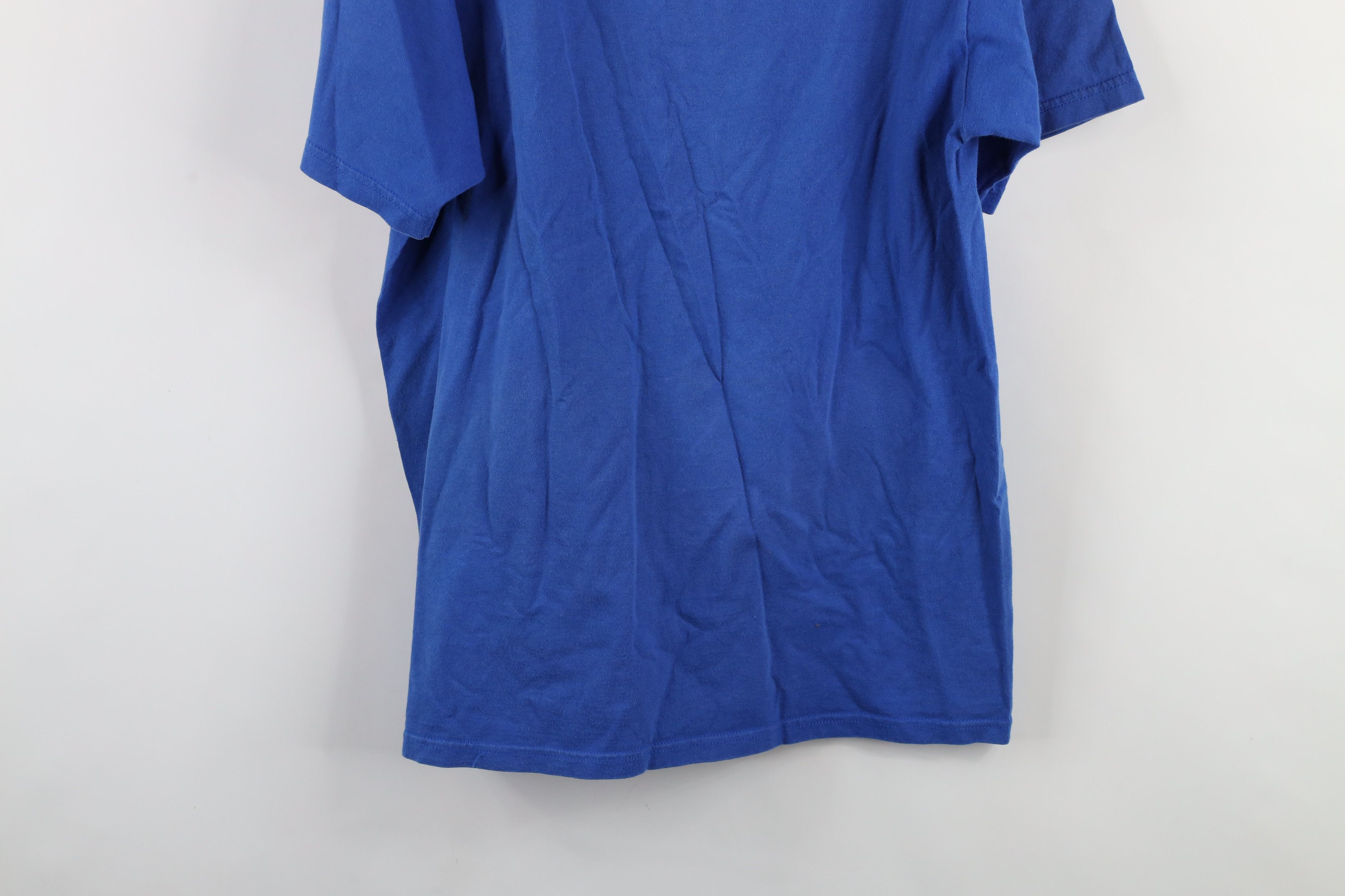 Vintage Vintage 90s Spell Orlando Magic Basketball T-Shirt Blue USA Size US M / EU 48-50 / 2 - 14 Thumbnail