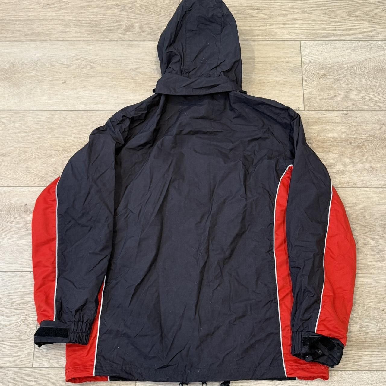 Fila Vintage FILA Snow Ski Red Black Striped Hooded Jacket Size US L / EU 52-54 / 3 - 4 Thumbnail