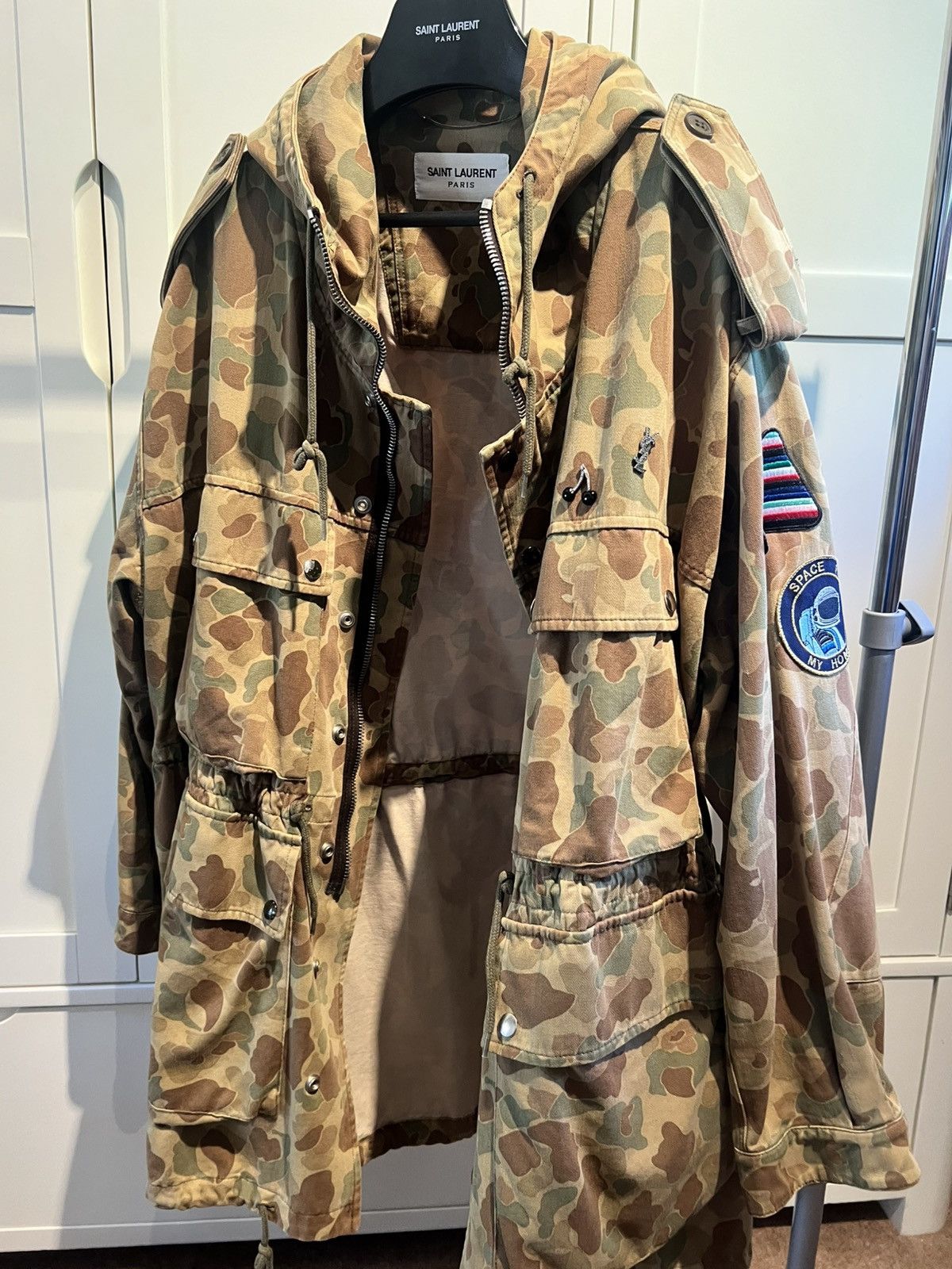 Saint Laurent Paris Saint laurent paris Camo parka Size US M / EU 48-50 / 2 - 7 Thumbnail
