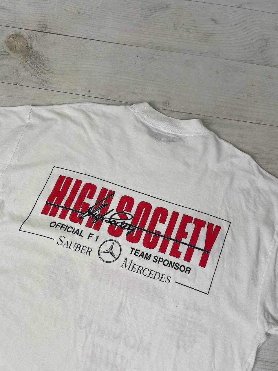 Formula 1 Vintage Monaco Grand Prix Mercedes Benz F1 T-Shirt 90s Size US L / EU 52-54 / 3 - 12 Thumbnail
