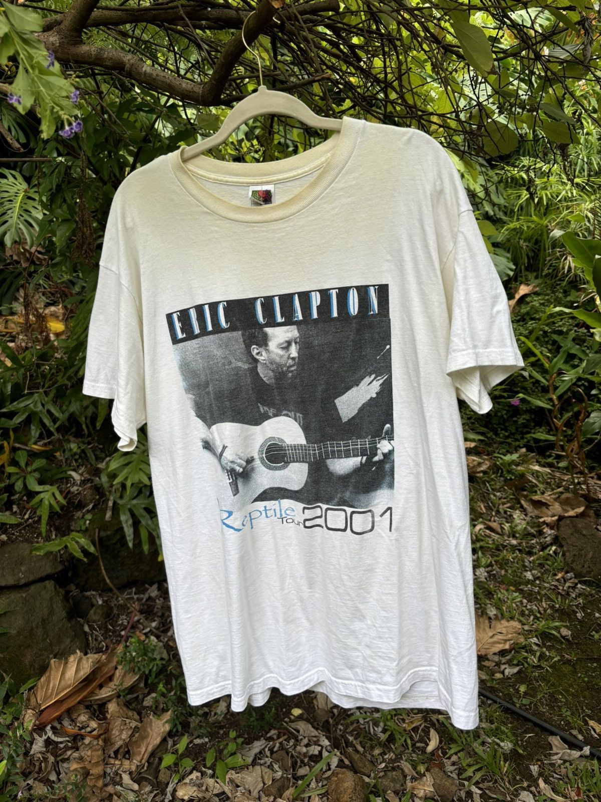 Vintage 2001 Eric Clapton Tour Tee Size US XL / EU 56 / 4 - 1 Thumbnail