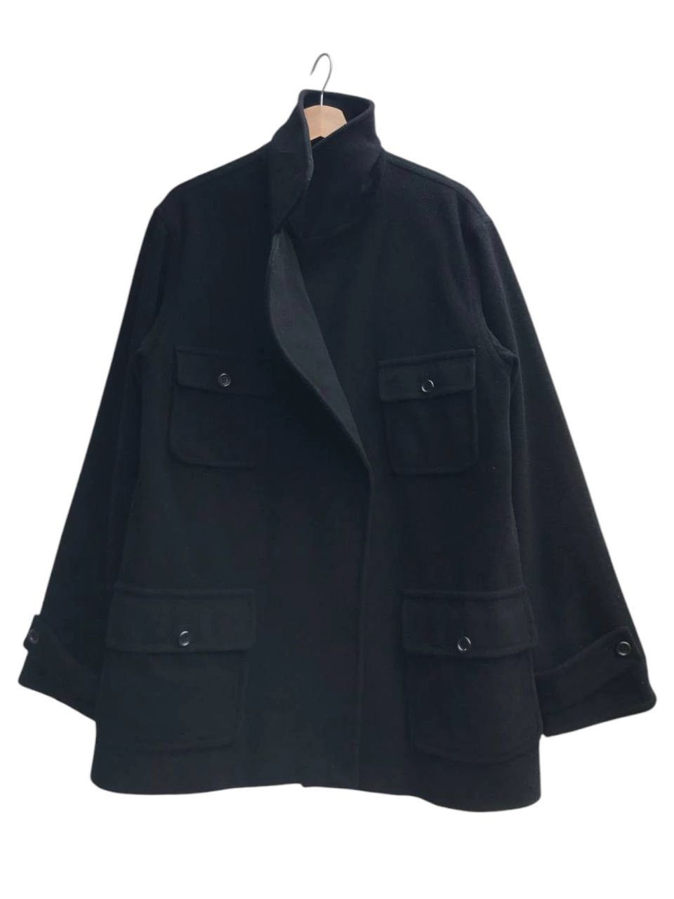 Anne Klein A Line Anne Klein Wrap Wool Oversized Coat Size M / US 6-8 / IT 42-44 - 1 Thumbnail