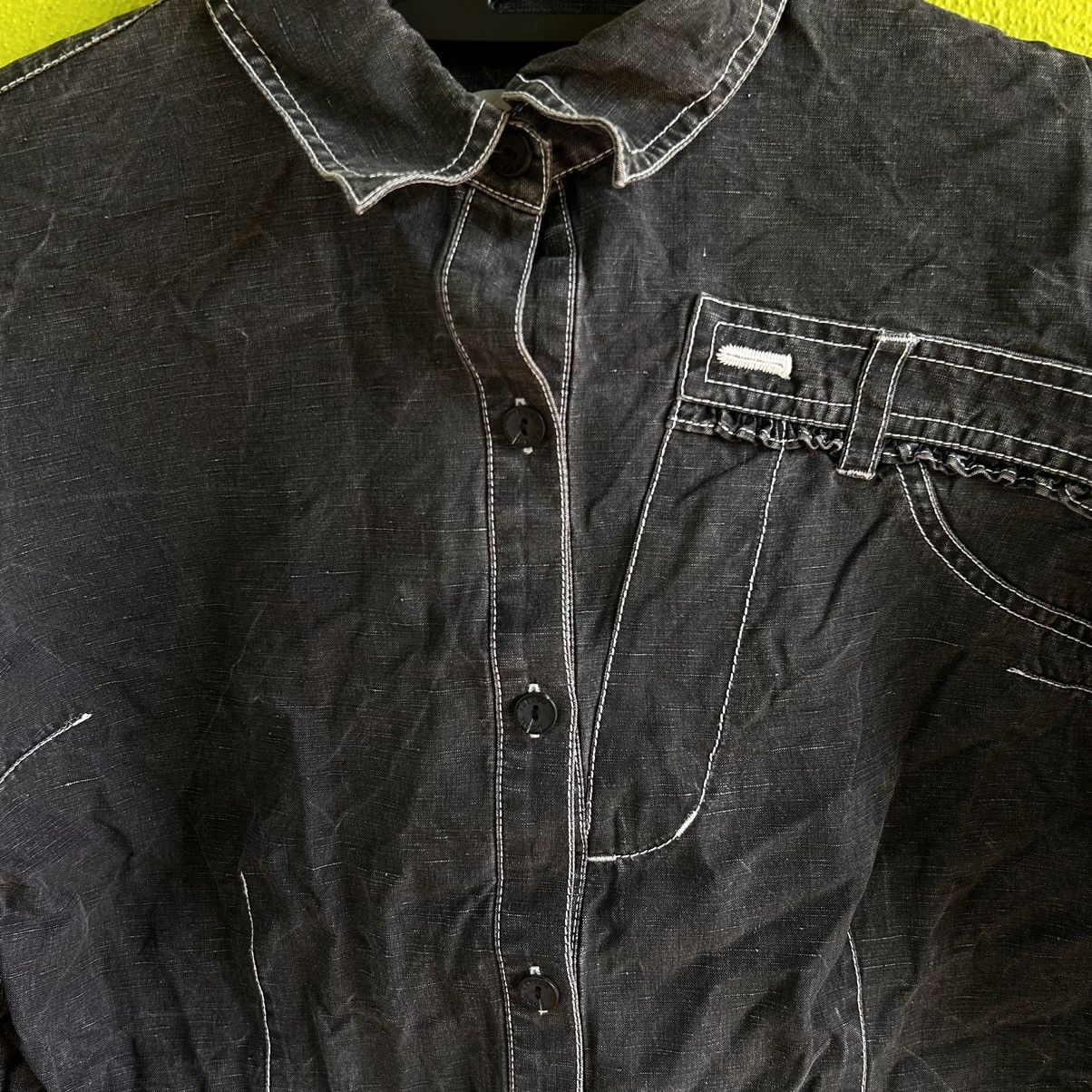 Japanese Brand Vintage Louis Féroud Paris Designer Button Down Shirt Size M / US 6-8 / IT 42-44 - 2 Thumbnail