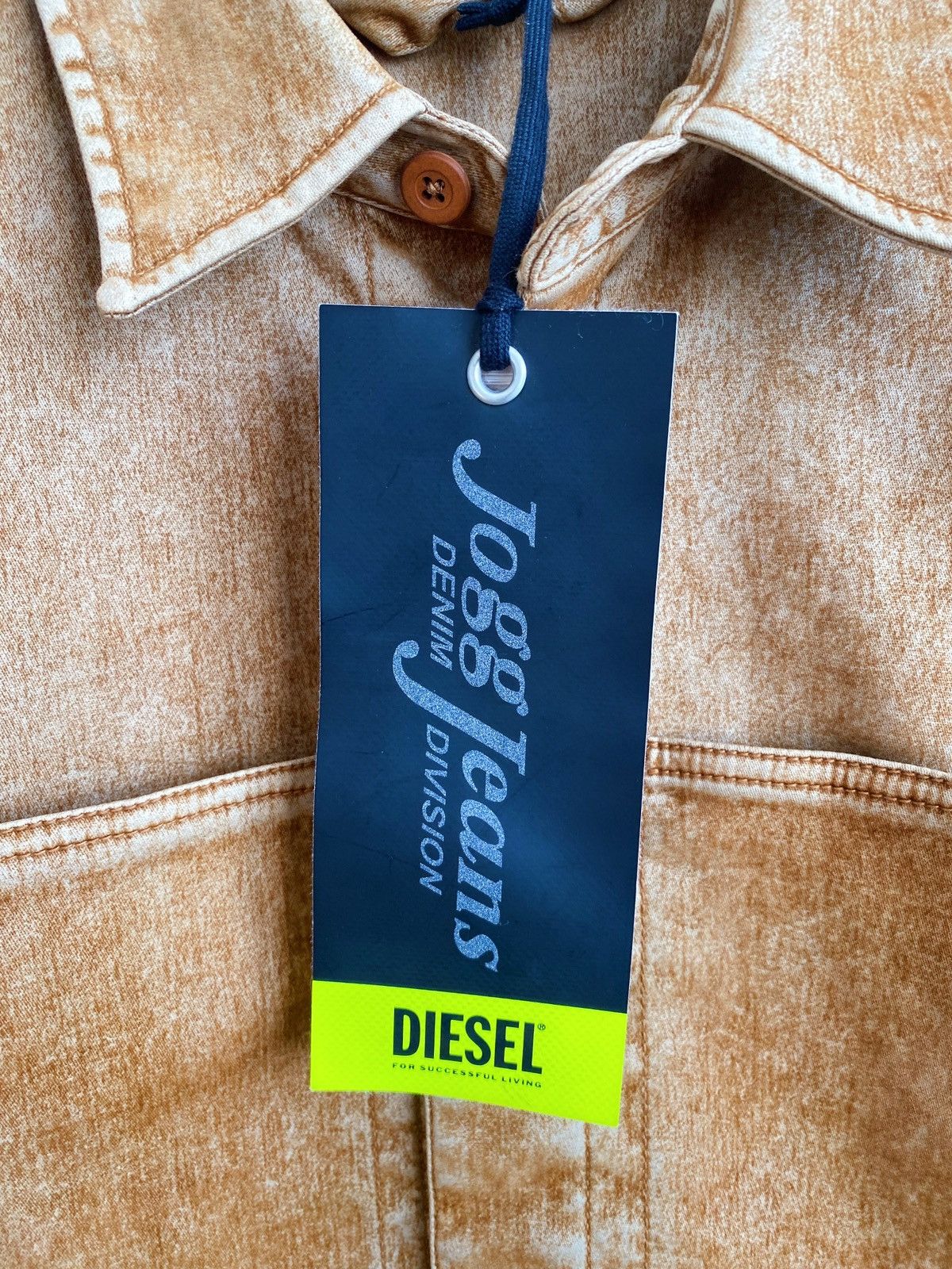 Diesel NWT Diesel denim jacket/coat Size US S / EU 44-46 / 1 - 7 Thumbnail
