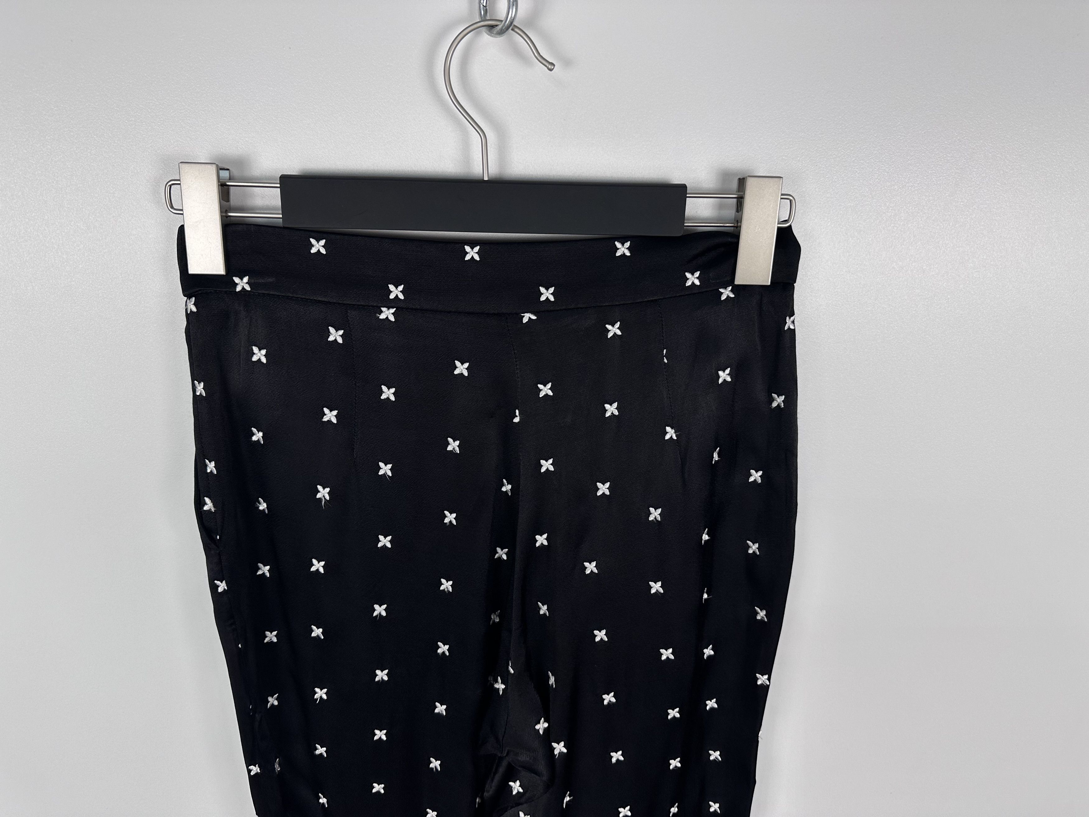 Sandro Sandro Light Womens Viscose Pants Black Size 36 Size 26" / US 2 / IT 38 - 5 Thumbnail