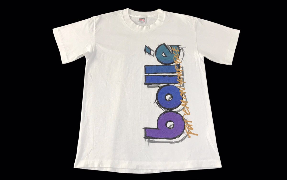 Anvil 90s Anvil Bollè Put’ Em On Your Face Spell Out Printed Tee Size US M / EU 48-50 / 2 - 1 Thumbnail