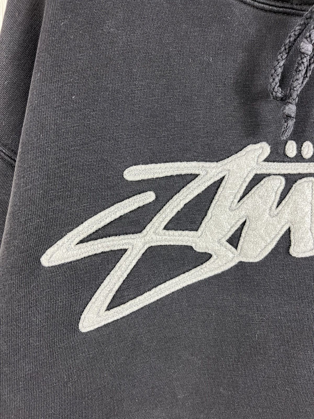Stussy × Vintage Vintage 80s Stussy central big logo y2k hoodie sweatshirt Size US M / EU 48-50 / 2 - 9 Thumbnail