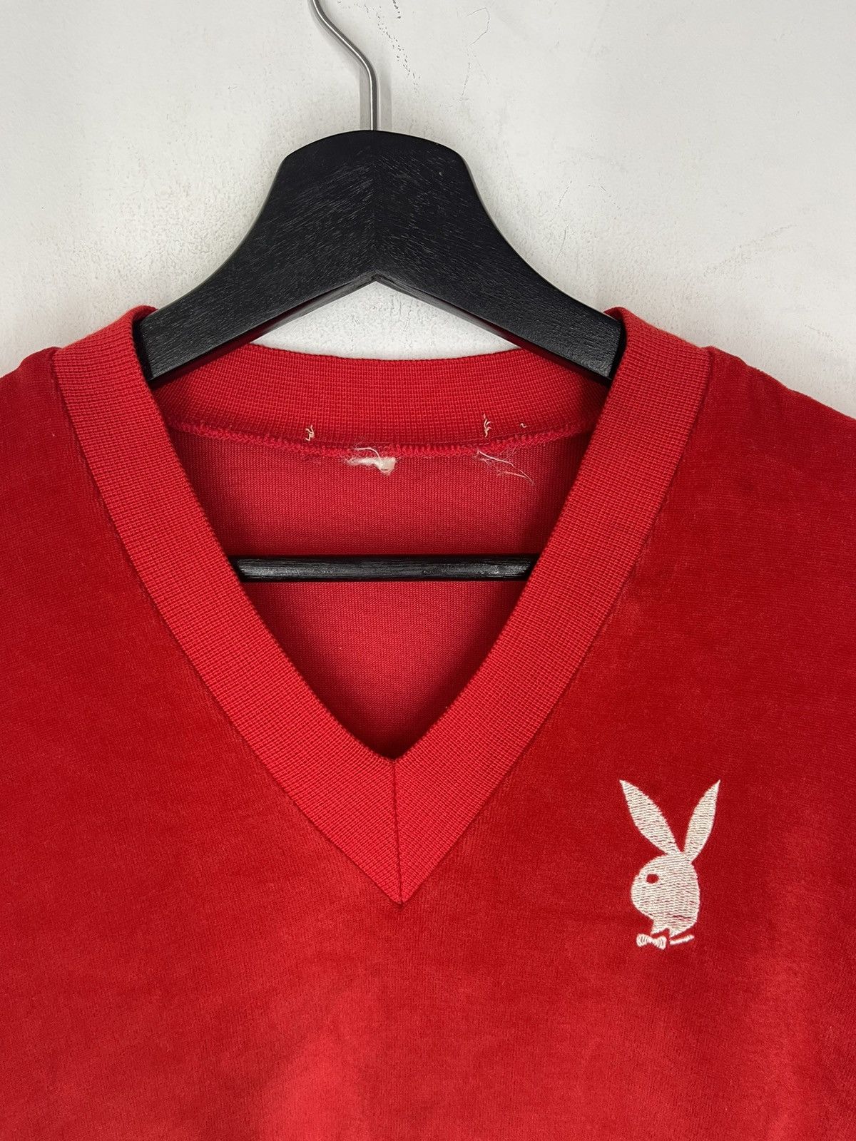 Playboy × Vintage ICONIC PLAYBOY JUMPER SWEATSHIRT REDS Size US M / EU 48-50 / 2 - 3 Thumbnail