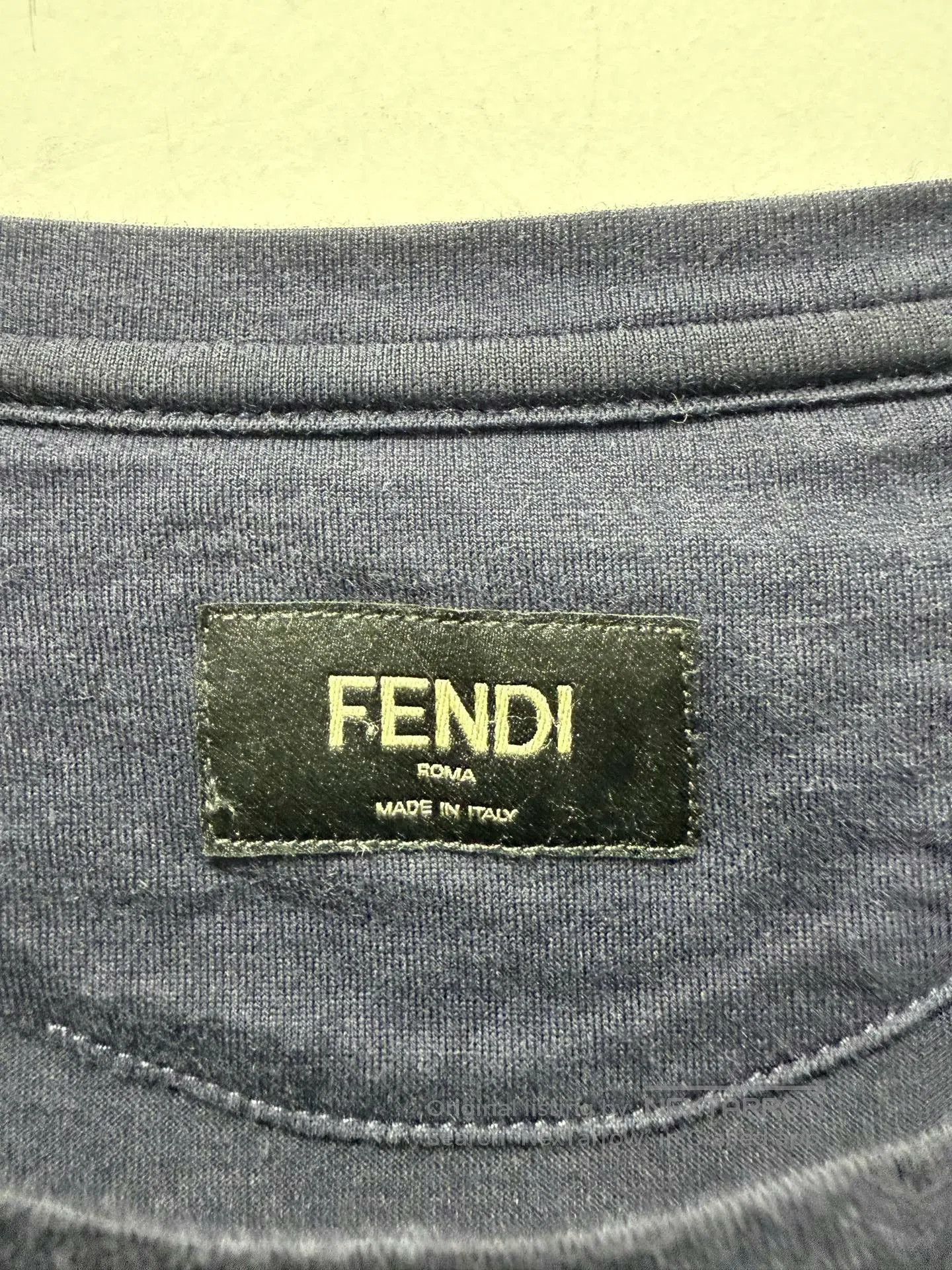 Fendi Fendi Portrait Leather Patch Short. Size US L / EU 52-54 / 3 - 3 Thumbnail