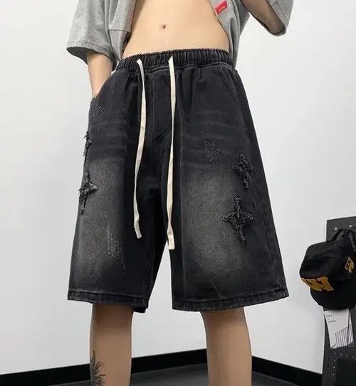 Japanese Brand Kimijima x Etou Distressed Shorts y2k Size US 34 / EU 50 - 5 Thumbnail