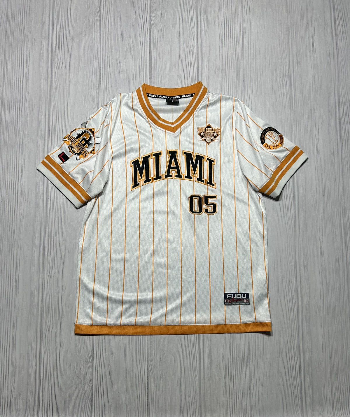 Fubu Rare Fubu Miami 05 Jersey T-Shirt Hip-Hop Size US S / EU 44-46 / 1 - 1 Thumbnail