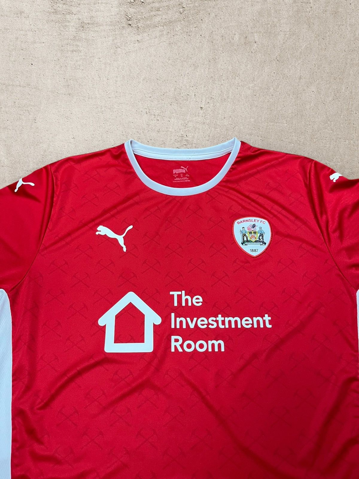 Vintage Puma Barnsley England Leauge Football Jersey Shirt Size US XL / EU 56 / 4 - 2 Thumbnail