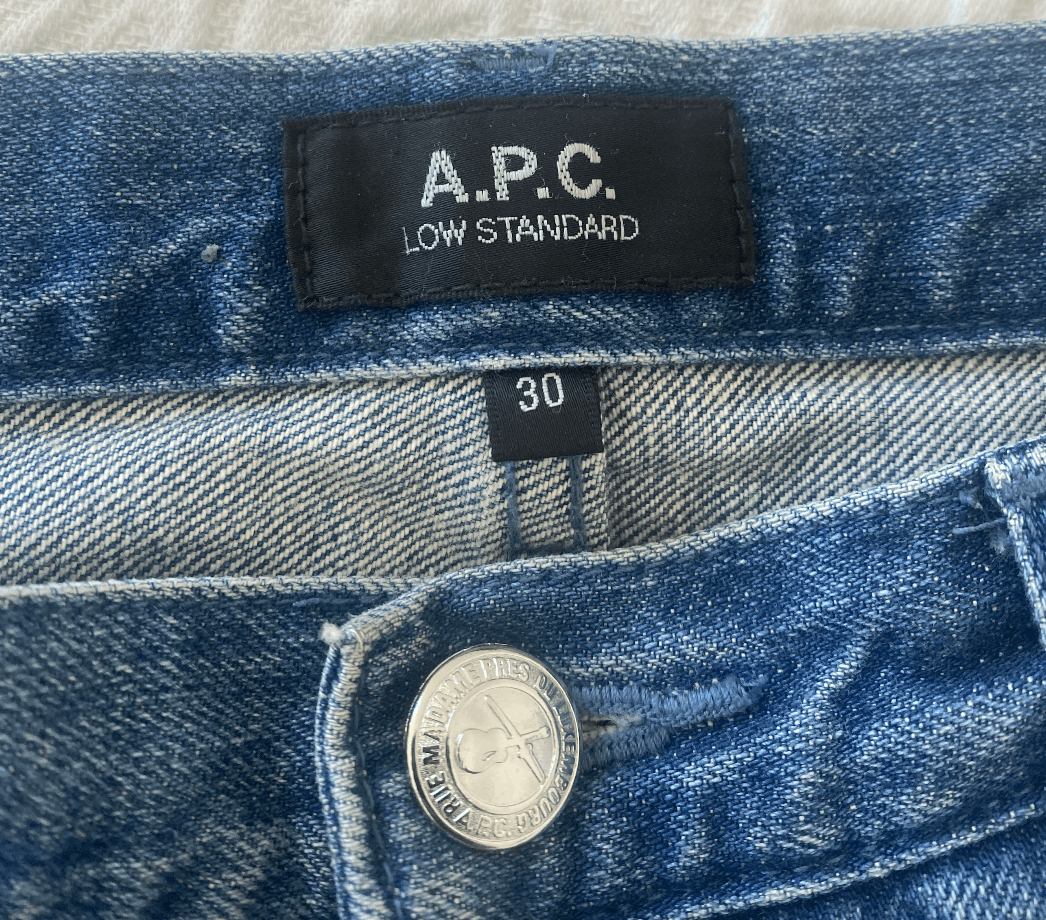 A.P.C. A.P.C. Low Standard Jean Size US 30 / EU 46 - 3 Thumbnail