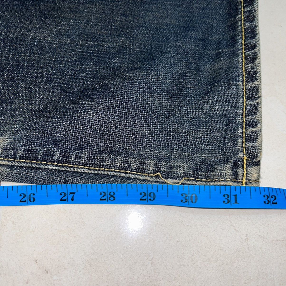Ed Hardy Ed Hardy Big Spellout Denim Size US 34 / EU 50 - 24 Thumbnail