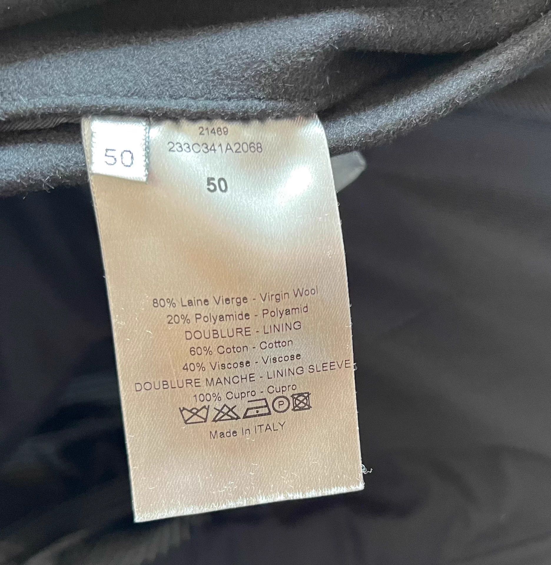 Dior Dior Arc Collar Double-Breasted Wool Coat 50 Size US M / EU 48-50 / 2 - 6 Thumbnail