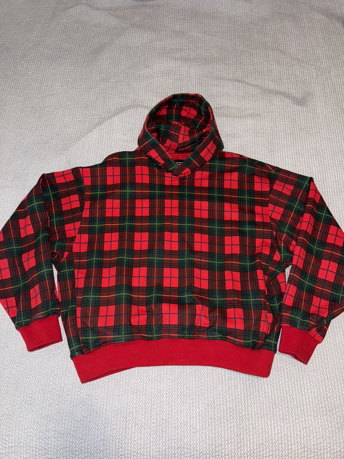 Fear of God Fear of God FOG 5th 2017 Plaid Flannel Pullover Hoodie S Size US S / EU 44-46 / 1 - 2 Thumbnail