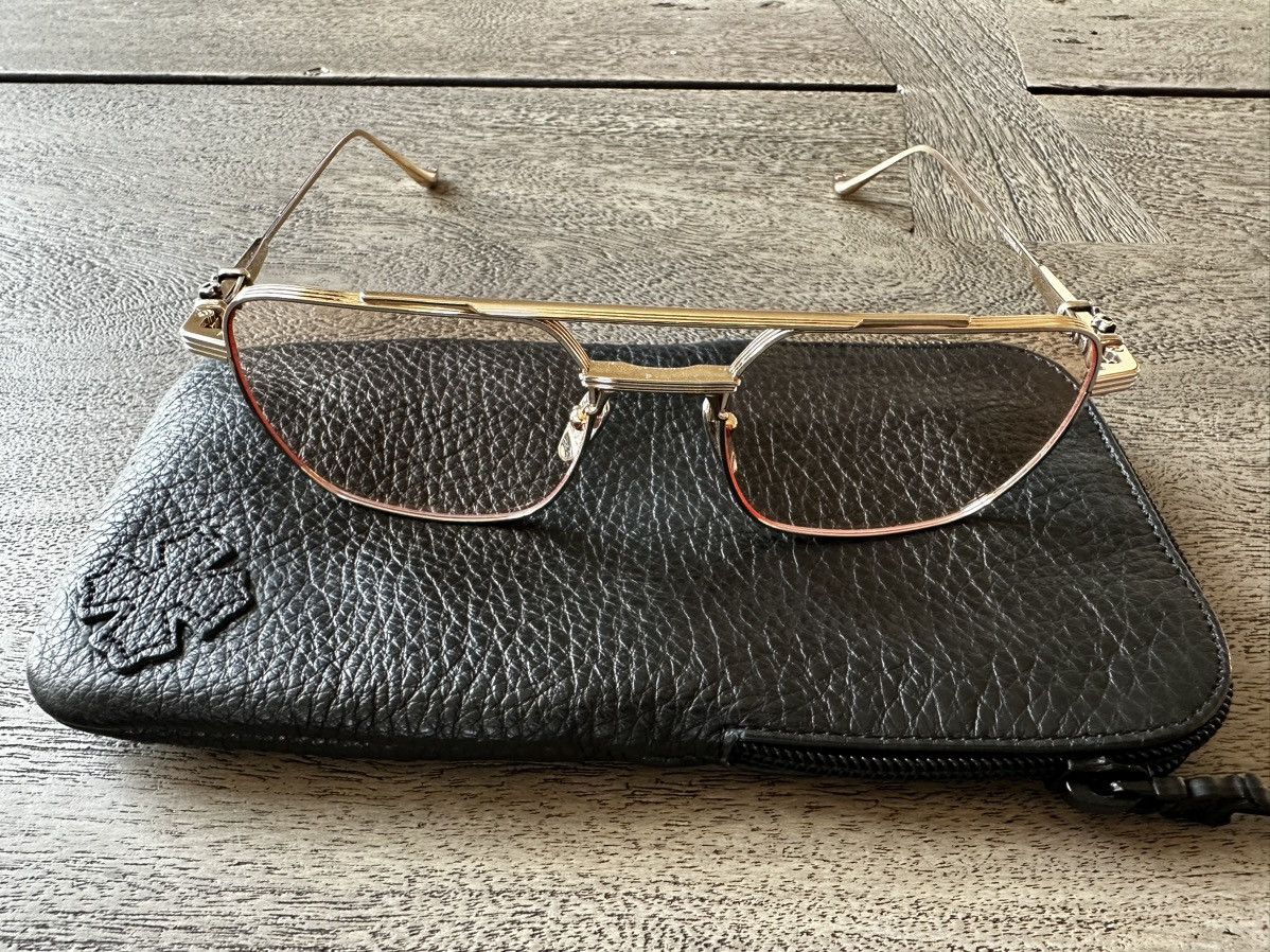 Chrome Hearts Chrome Hearts CH Magnum II Rose Gold Sunglasses O/S Size ONE SIZE - 4 Thumbnail