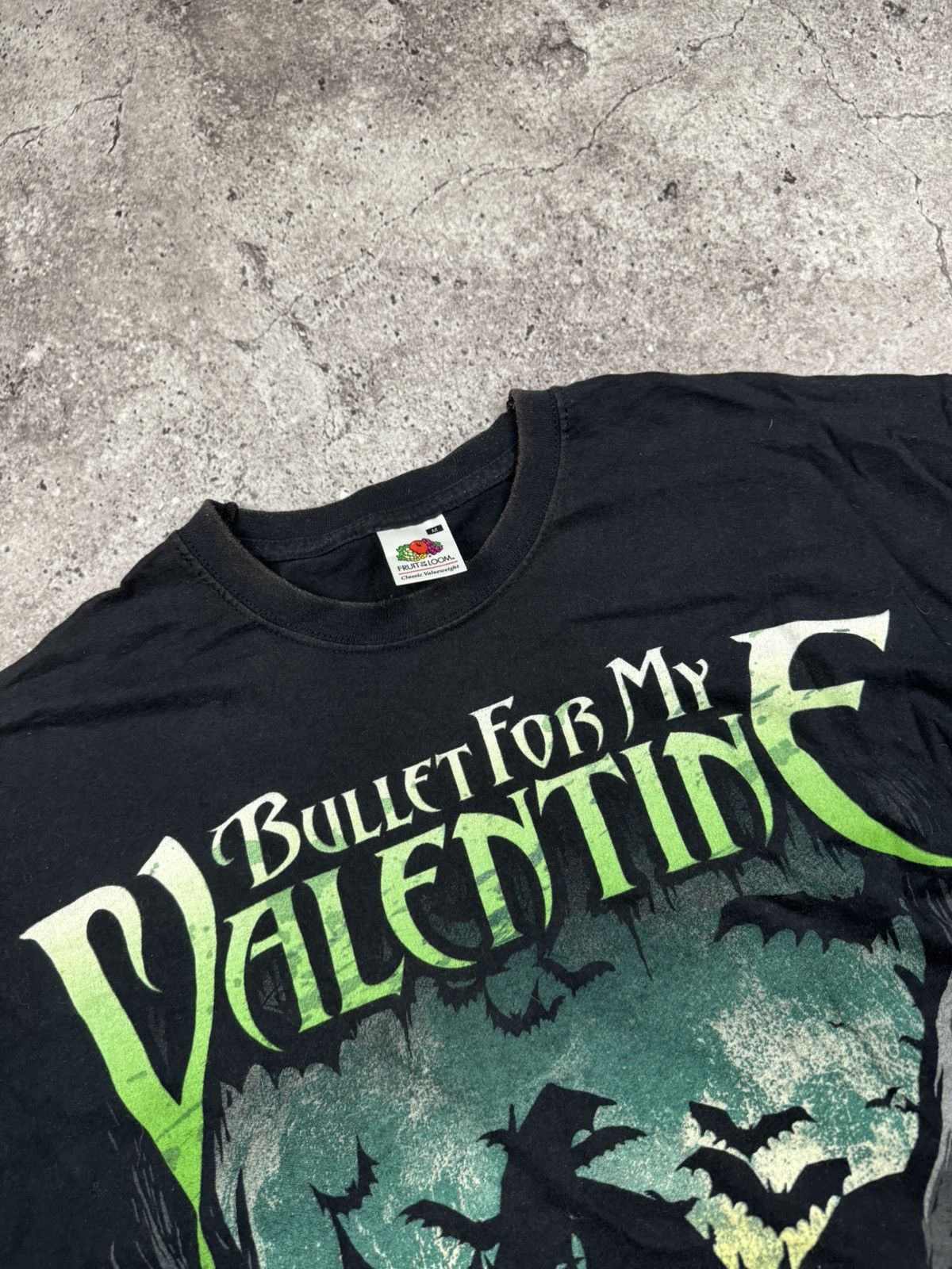 Band Tees × Vintage Vintage Y2K Bullet For My Valentine Dead Tee Band Rock tee Size US M / EU 48-50 / 2 - 5 Thumbnail