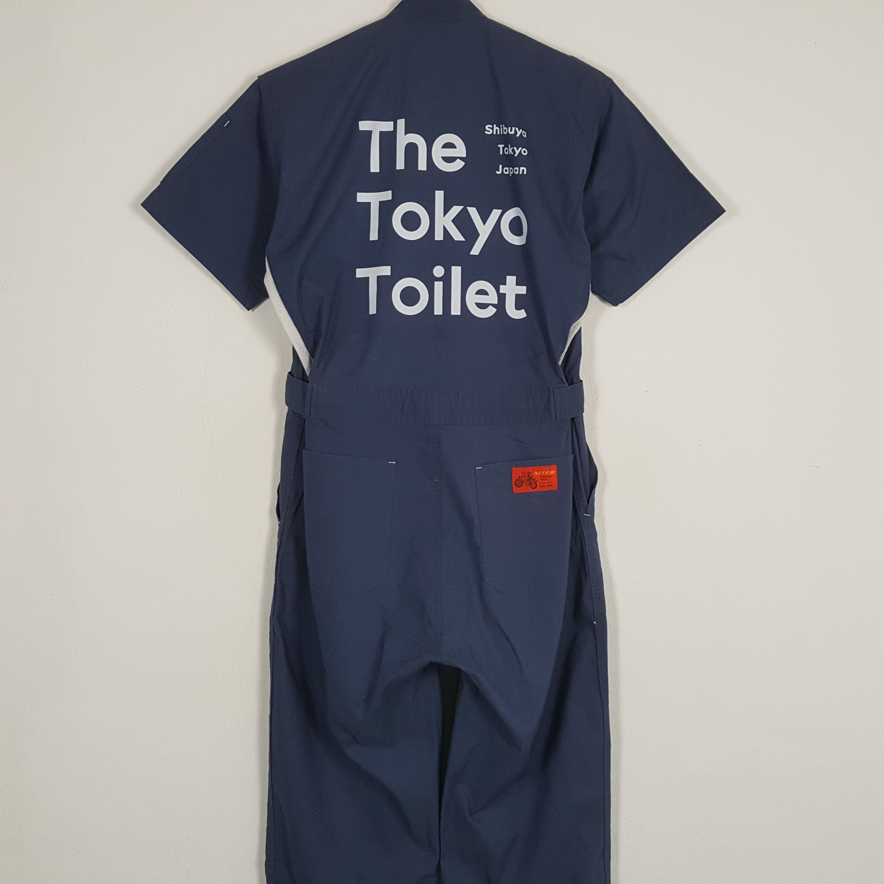 Japanese Brand × Vintage THE TOKYO TOILET Workwear Custom Art Coverall Jacket Size US M / EU 48-50 / 2 - 2 Thumbnail