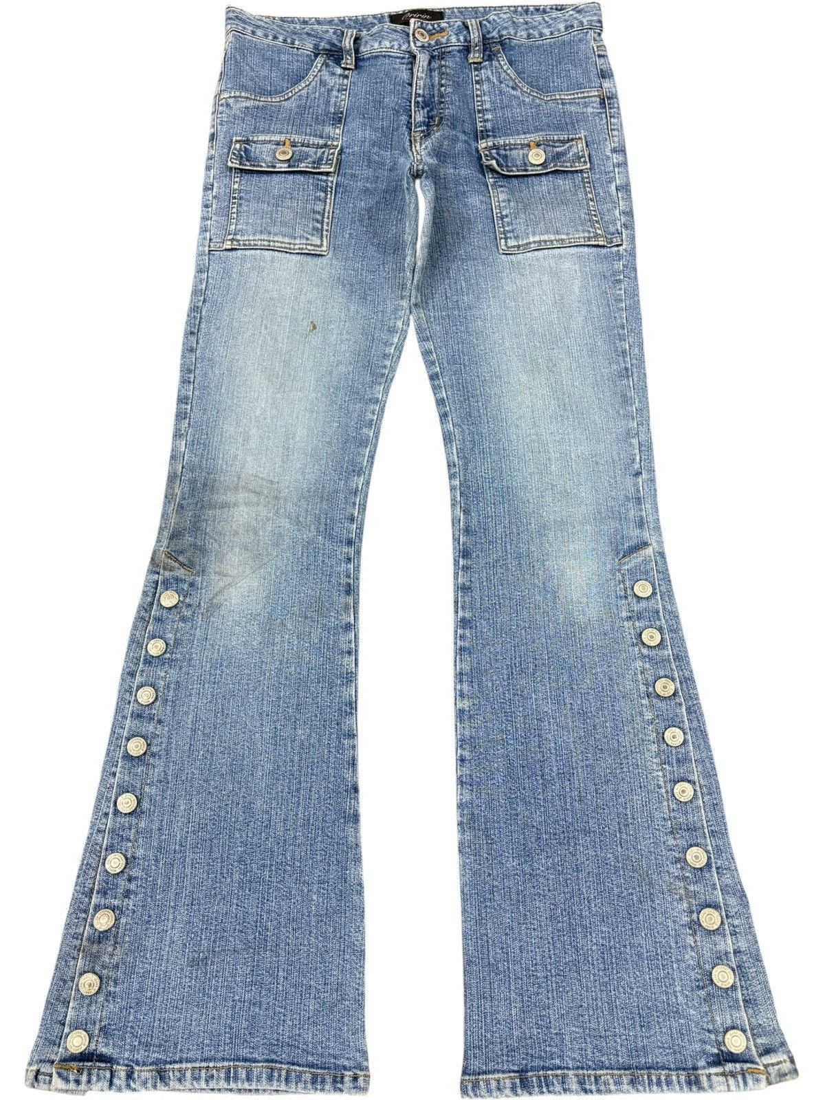 Hysteric Glamour Vintage Oririn Faded Wash Bush Pants Flare Jeans Size 31" - 1 Thumbnail