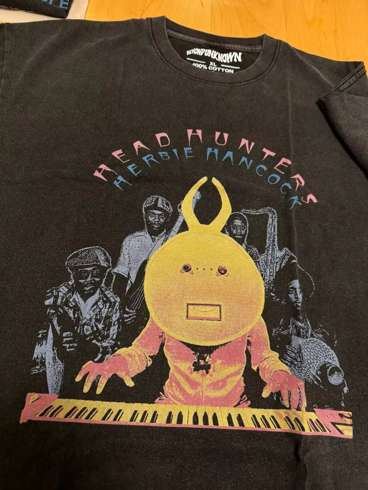 Japanese Brand × Vintage Head Hunters Stevie Wonder Graphic Printed Cotton Tshirt Size US S / EU 44-46 / 1 - 7 Thumbnail