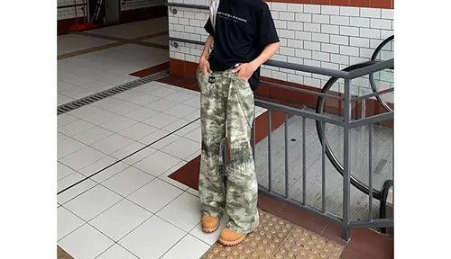Other Camo Wide Leg Pants Size US 34 / EU 50 - 3 Thumbnail