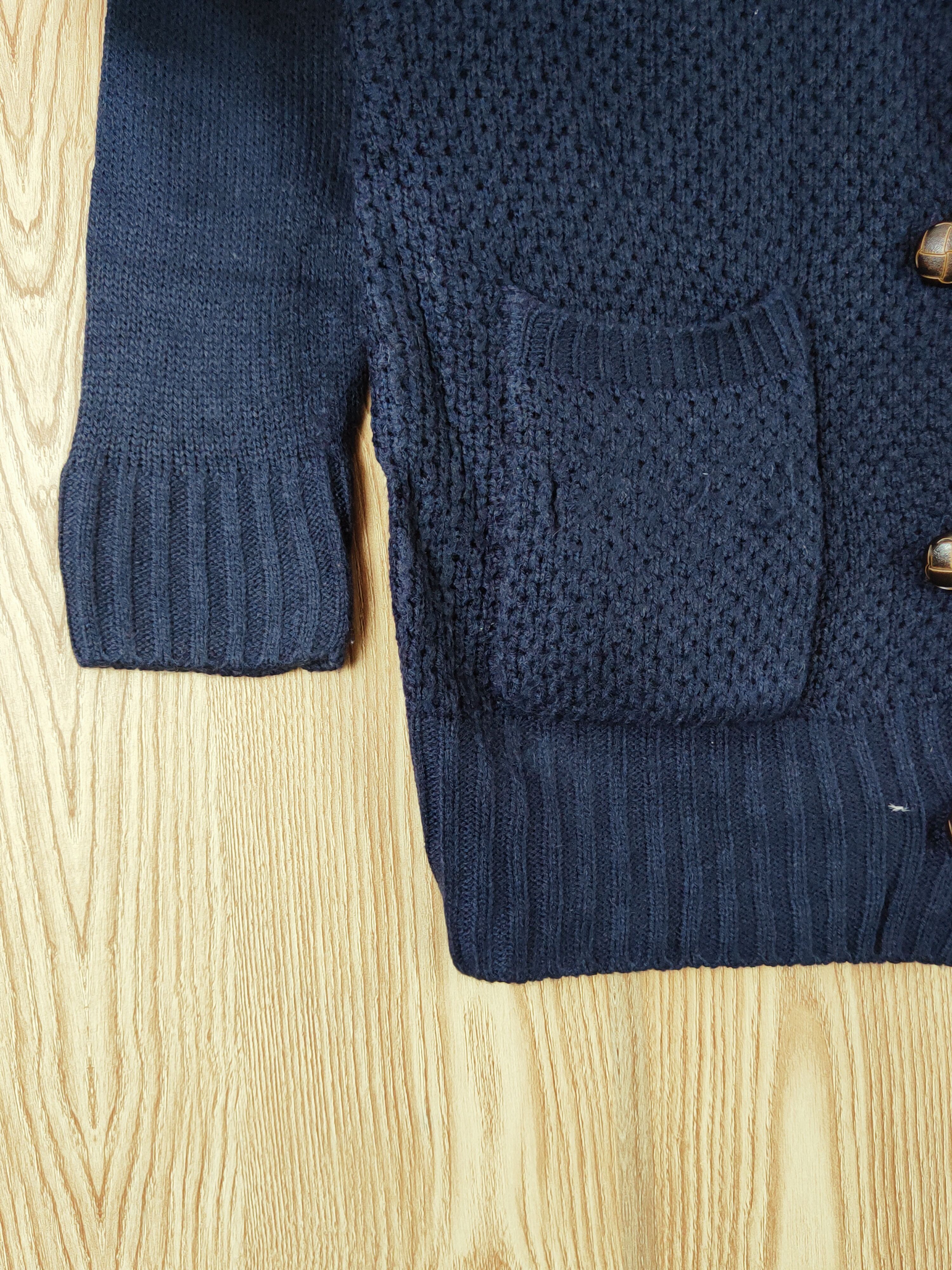 Vintage Avail Contempo Navy Knitwear Cardigan #W665 Size US M / EU 48-50 / 2 - 4 Thumbnail
