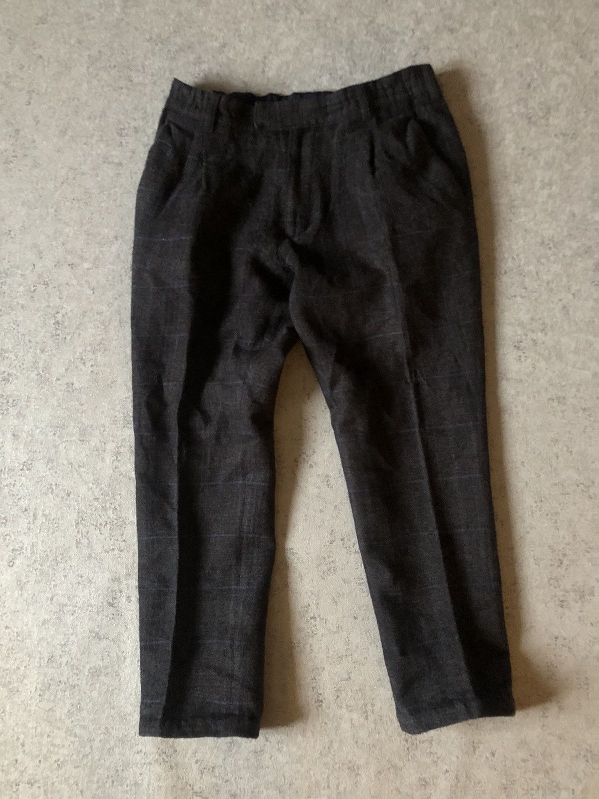 Designer × Japanese Brand × Sacai SACAI WOOL CROPPED PANTS Size US 27 - 1 Thumbnail