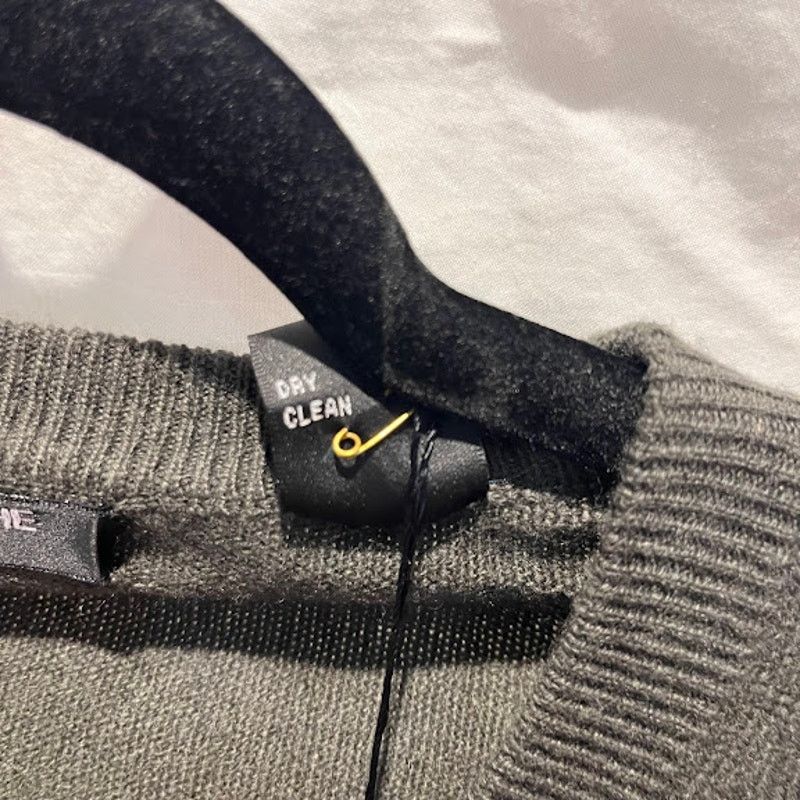 Other NWT Richard Waithe Sweater Jumper Cashmere V Neck Olive Sz L Size US L / EU 52-54 / 3 - 5 Thumbnail