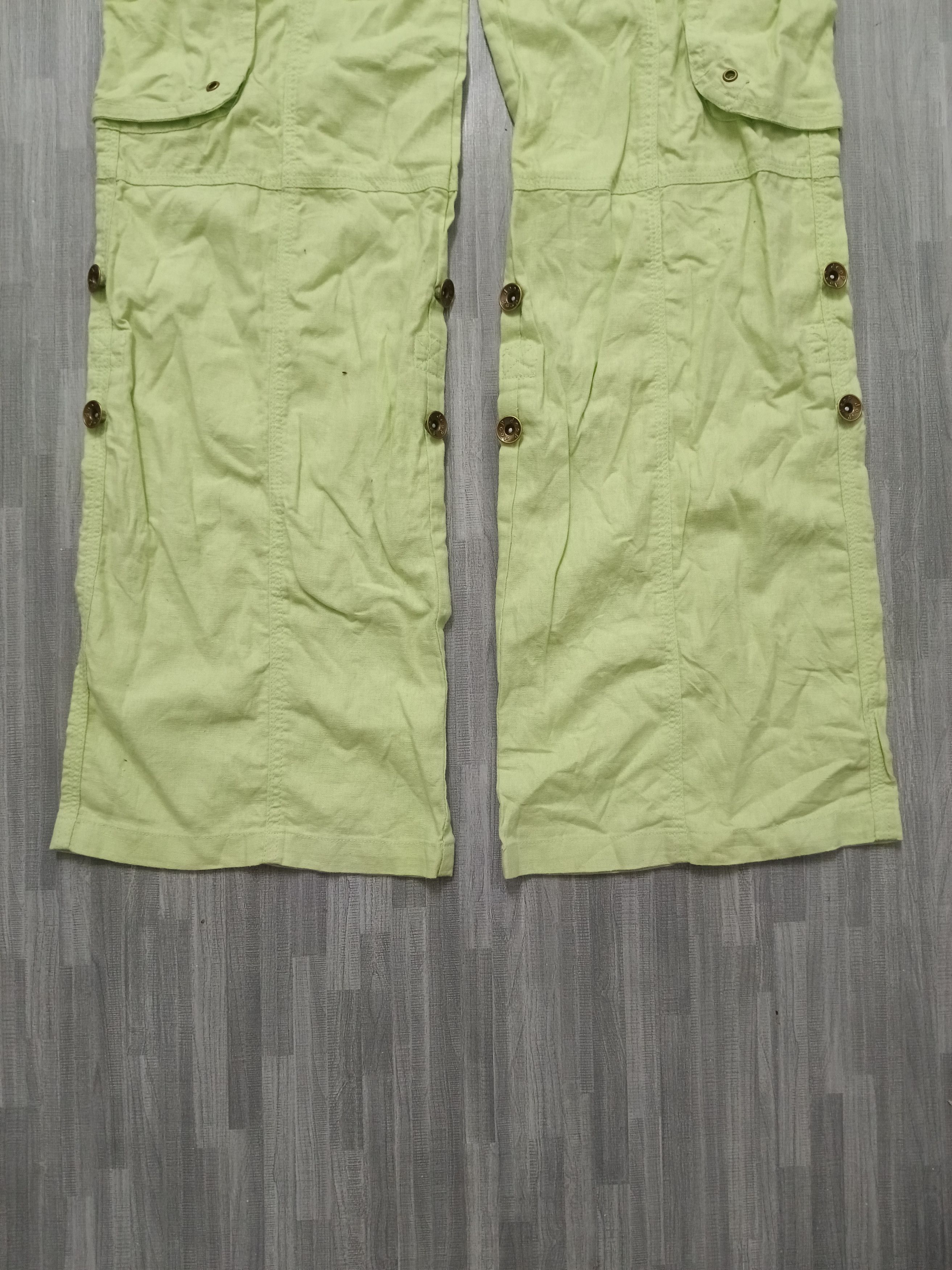 Vintage DEEP FLARE TACTICAL CARGO PANTS Size 29" - 6 Thumbnail