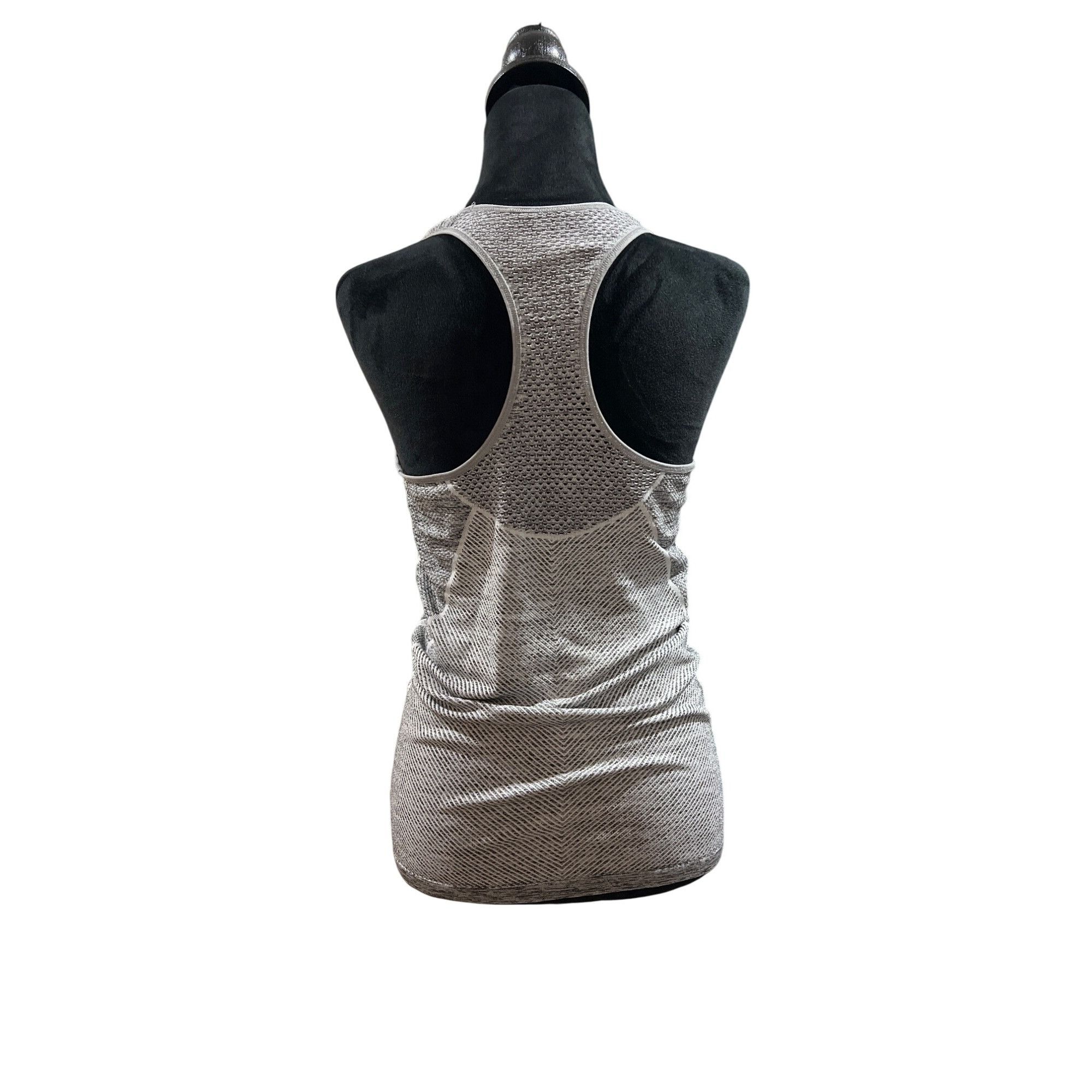 Athleta Athleta Women's Gray Racerback Athletic Tank Top S Size S / US 4 / IT 40 - 3 Thumbnail