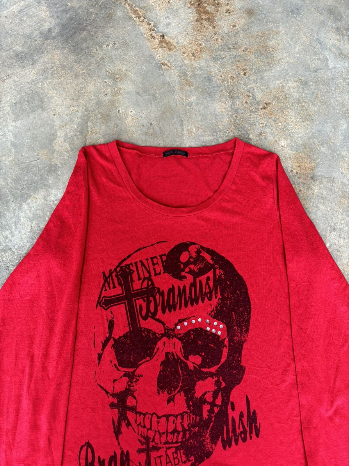 Hysteric Glamour × If Six Was Nine × Japanese Brand Y2k Poem Skull Ifsixwasnine Punk Style Longsleeve Size US L / EU 52-54 / 3 - 2 Thumbnail